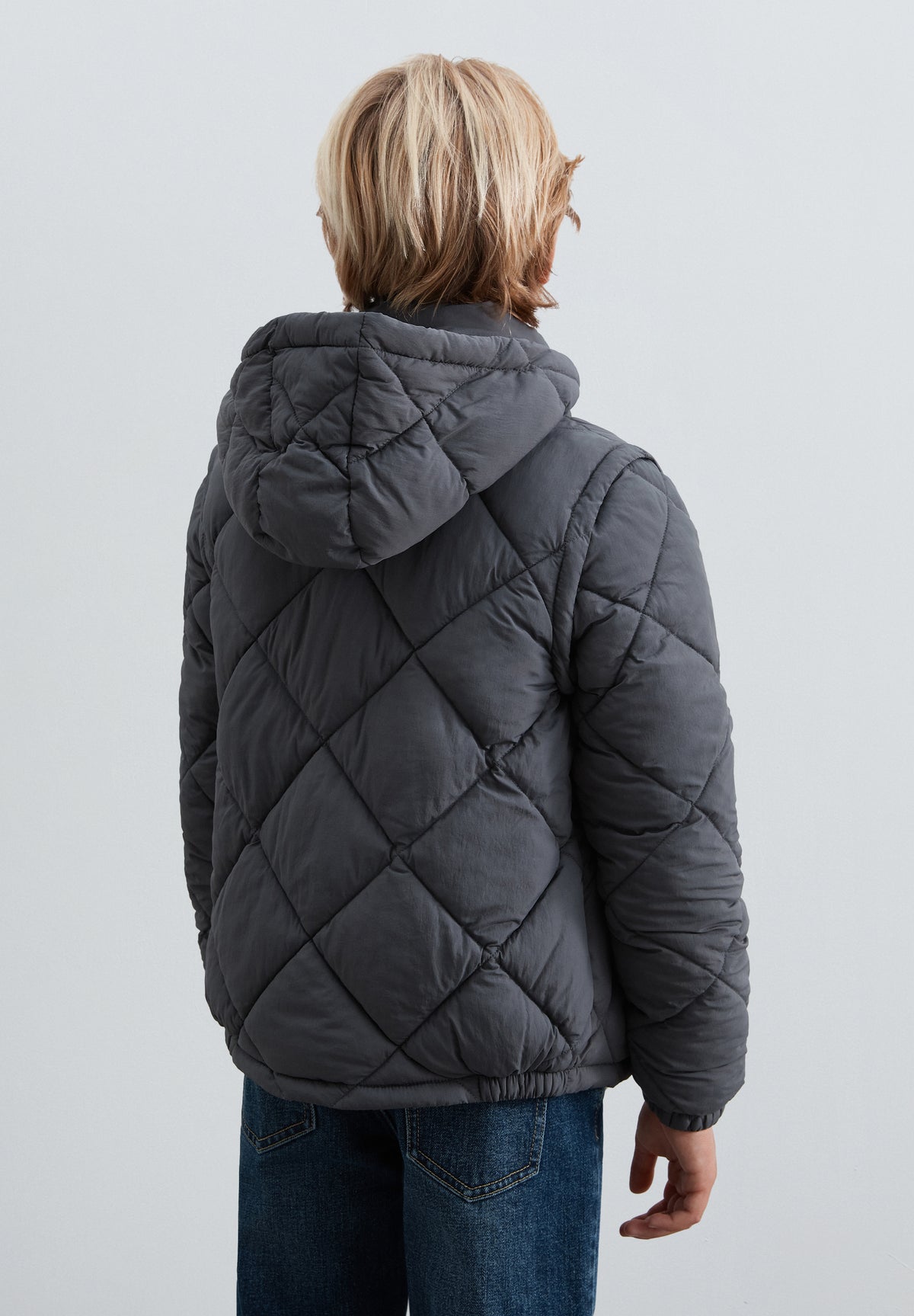 CHAQUETA ACOLCHADA DESMONTABLE