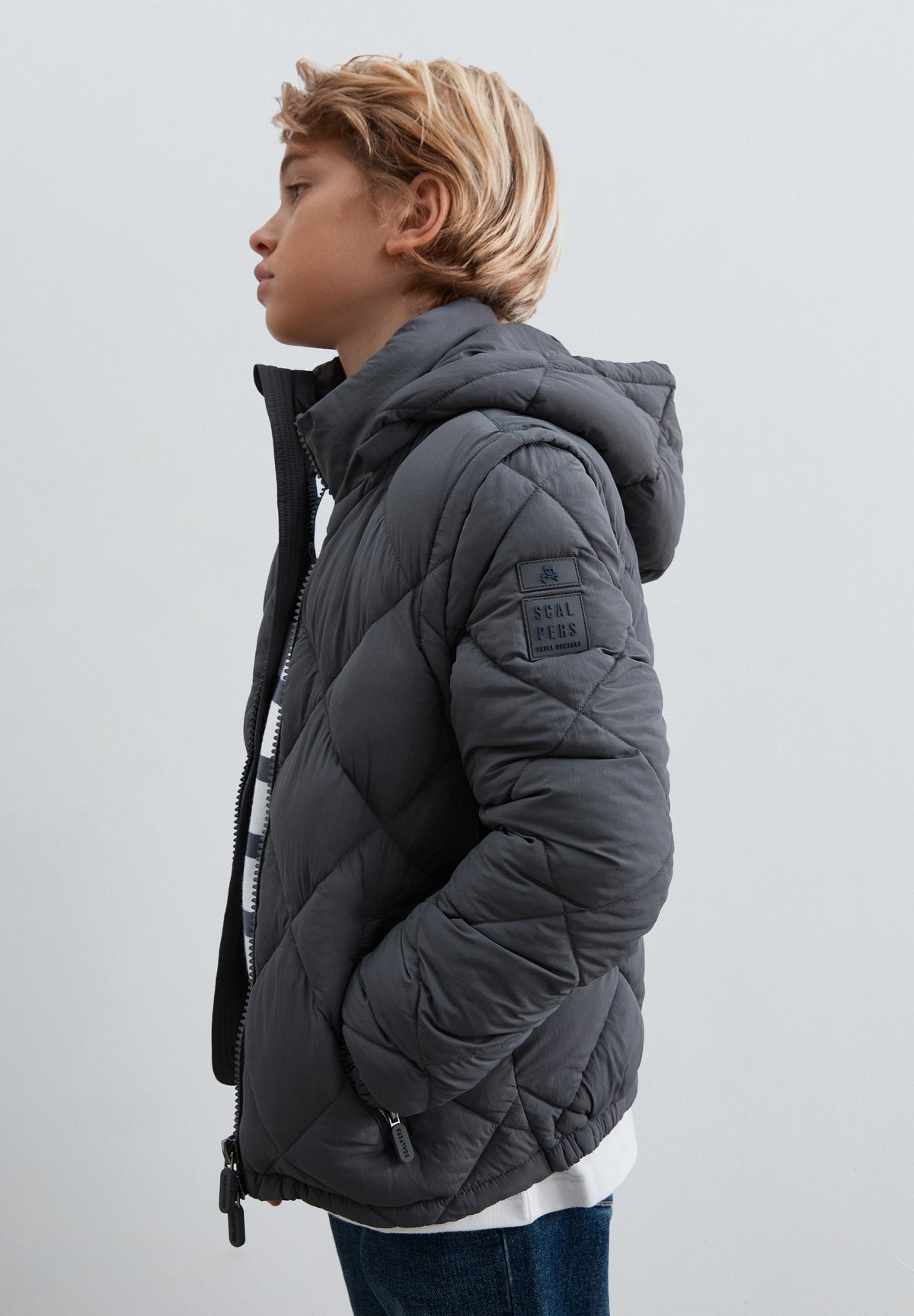 CHAQUETA ACOLCHADA DESMONTABLE