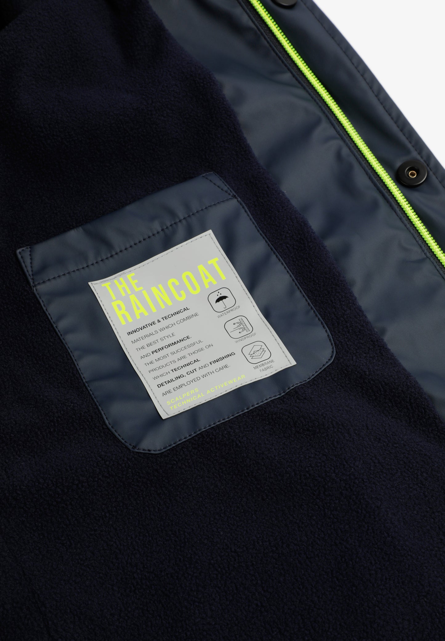 CHUBASQUERO IMPERMEABLE CON CAPUCHA