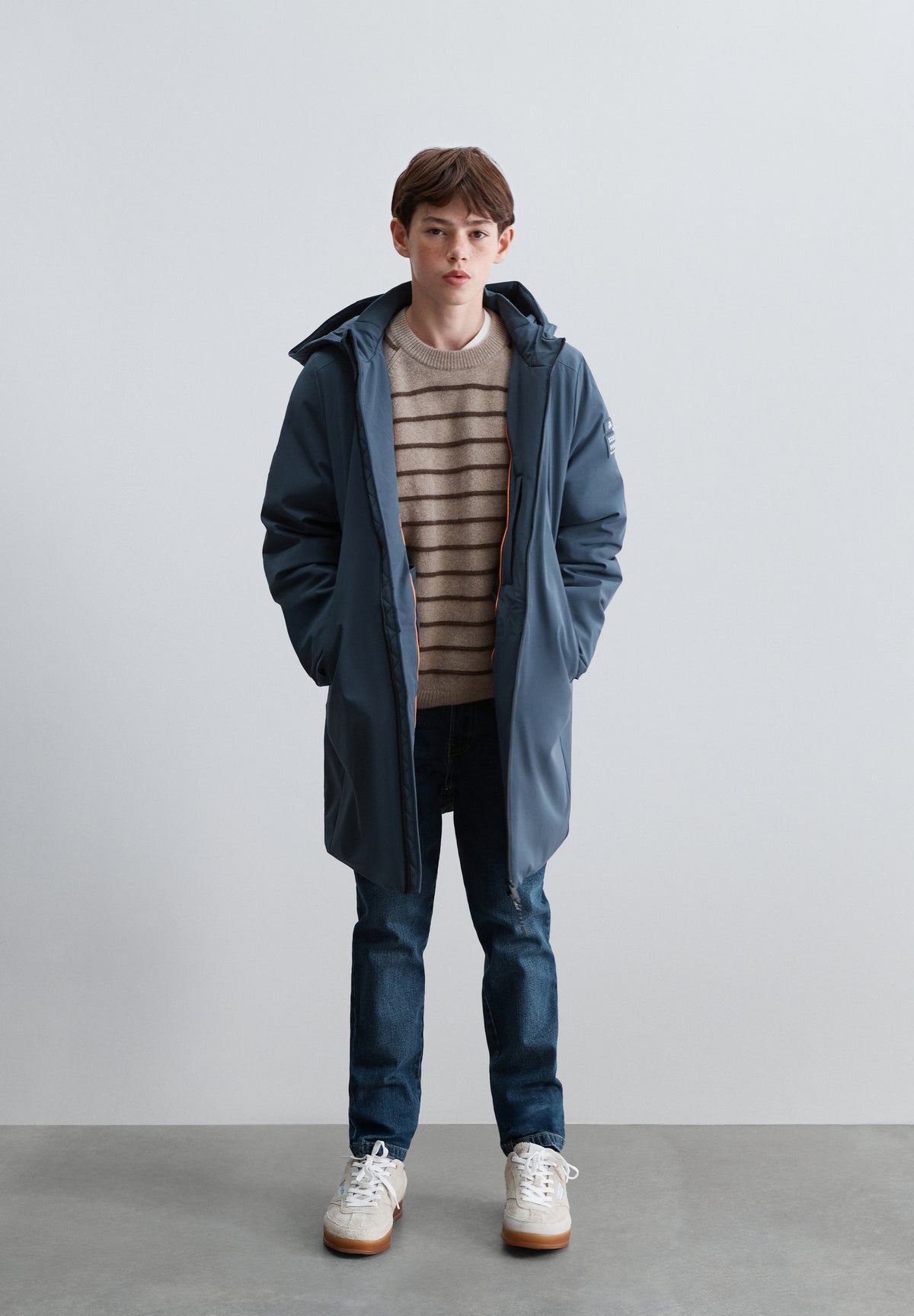 PARKA WATER REPELLENT CAPUCHA