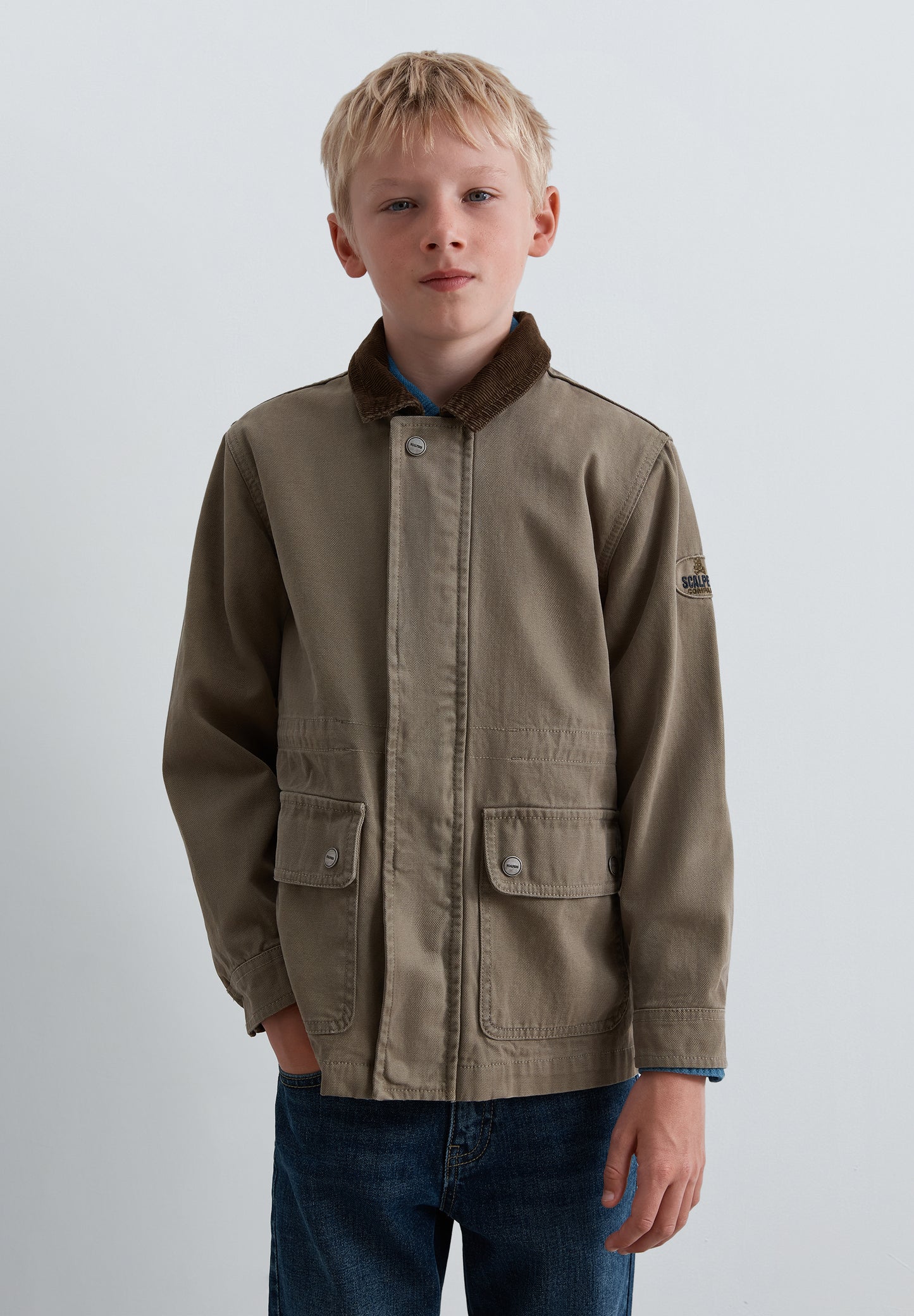 CHAQUETA BOLSILLOS CHALECO INTERIOR