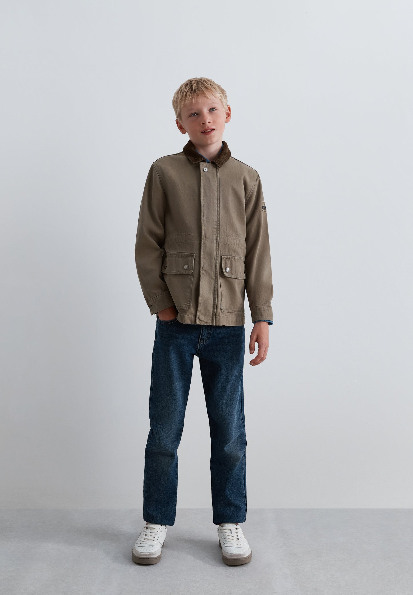CHAQUETA BOLSILLOS CHALECO INTERIOR
