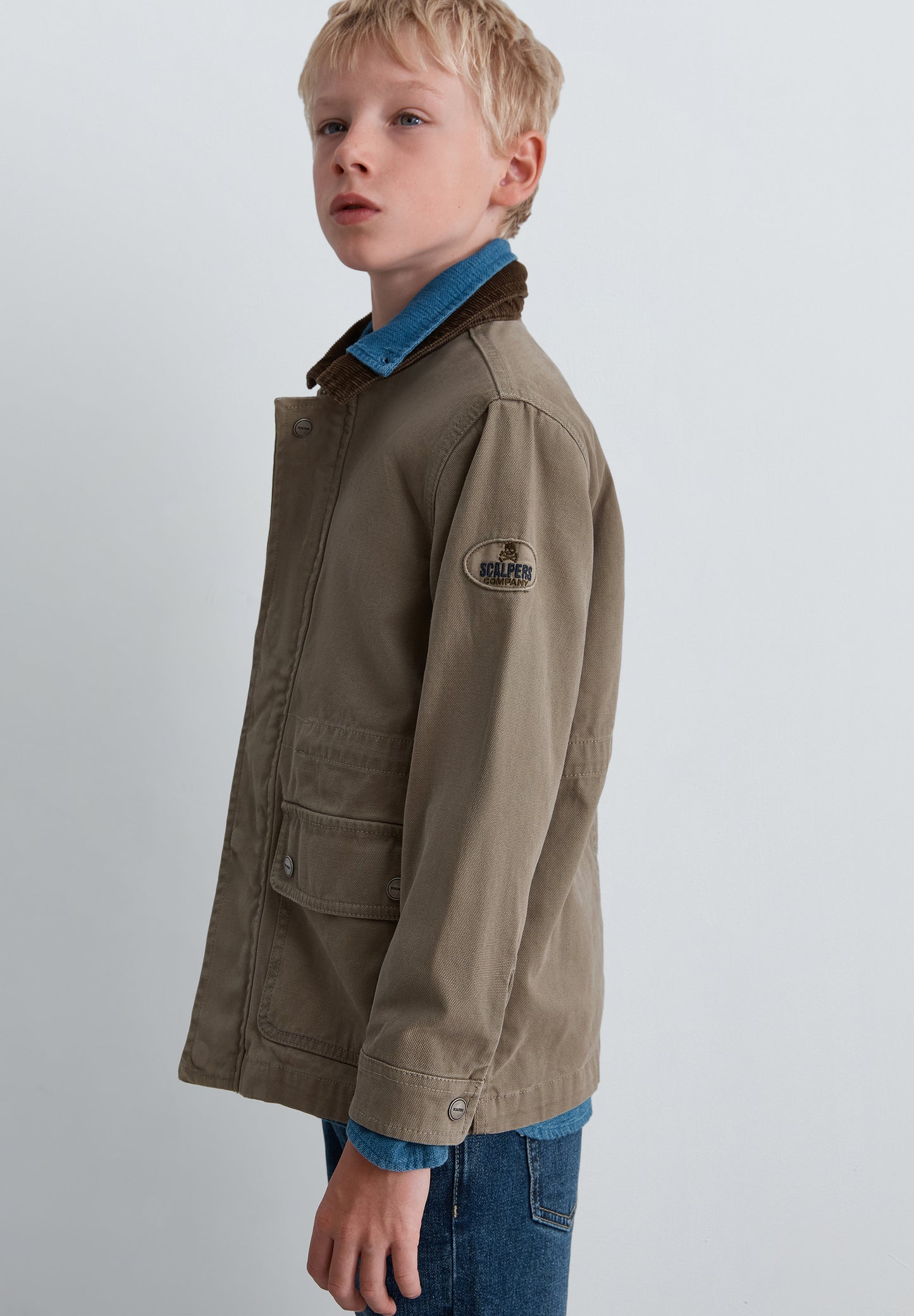 CHAQUETA BOLSILLOS CHALECO INTERIOR