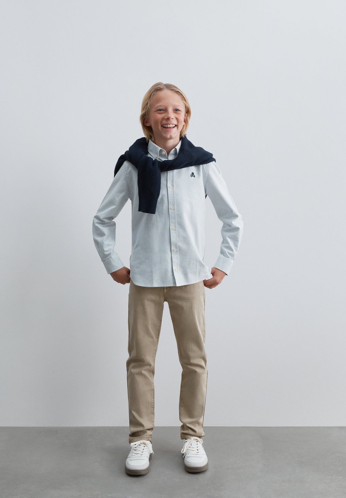CAMISA OXFORD RAYAS