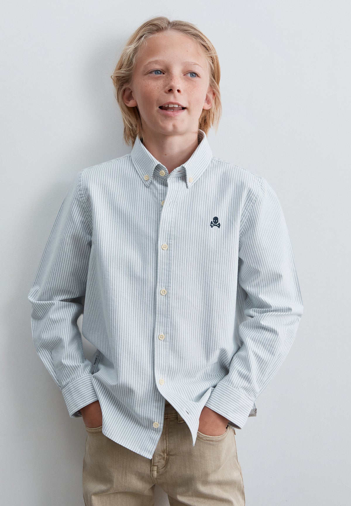 CAMISA OXFORD RAYAS