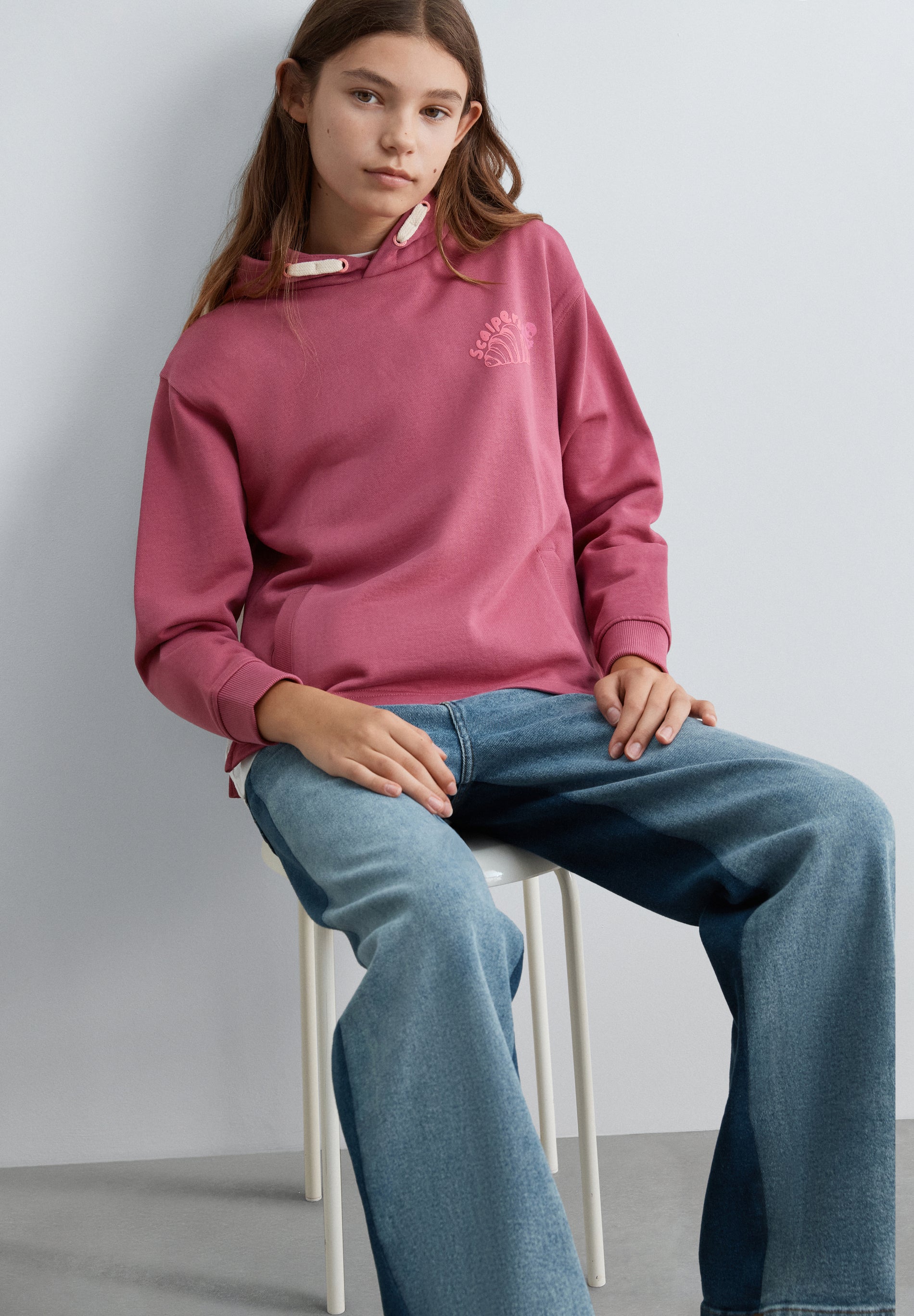SUDADERA ESTAMPADO CROISSANT