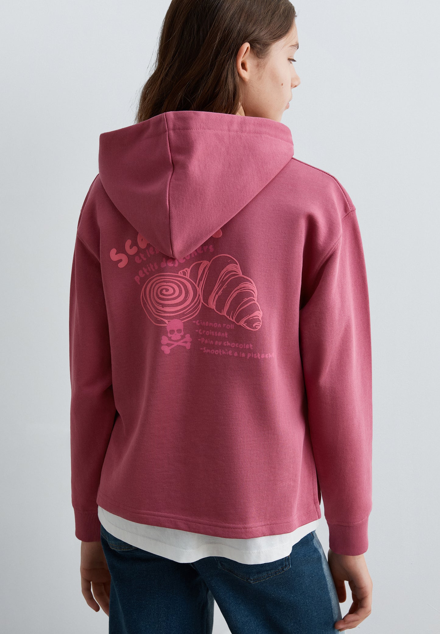 SUDADERA ESTAMPADO CROISSANT