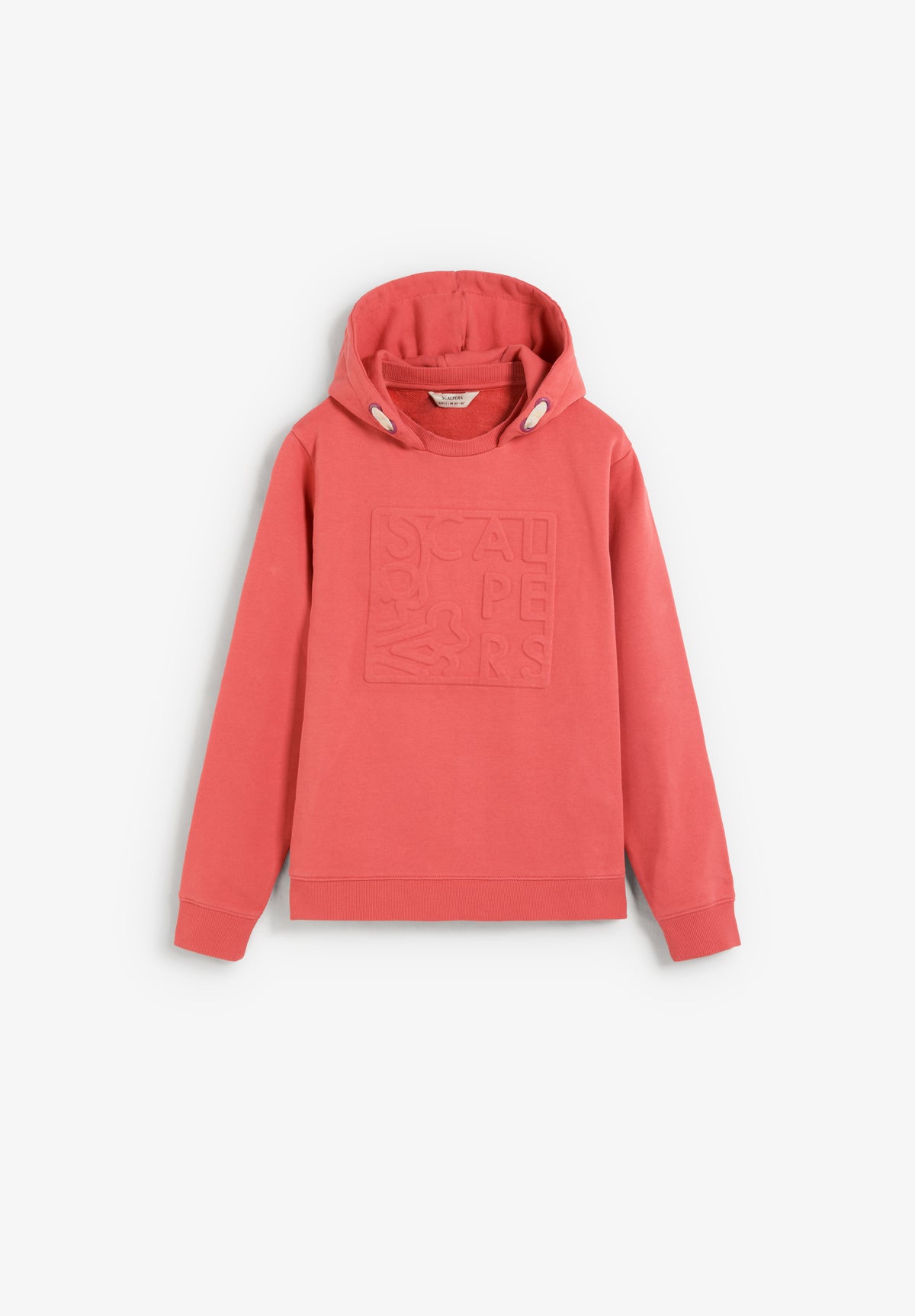 SUDADERA CON CAPUCHA RELIEVE