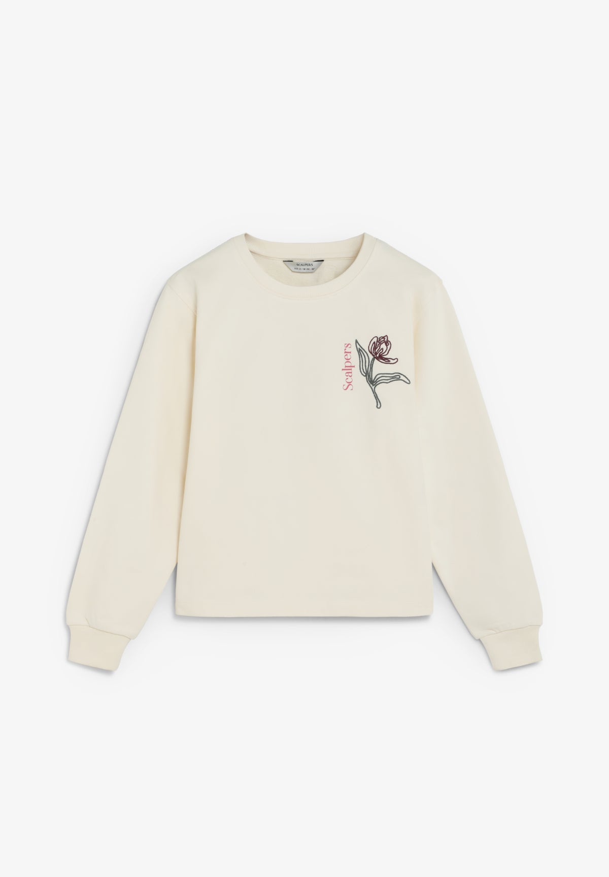 SUDADERA BORDADO FLORAL