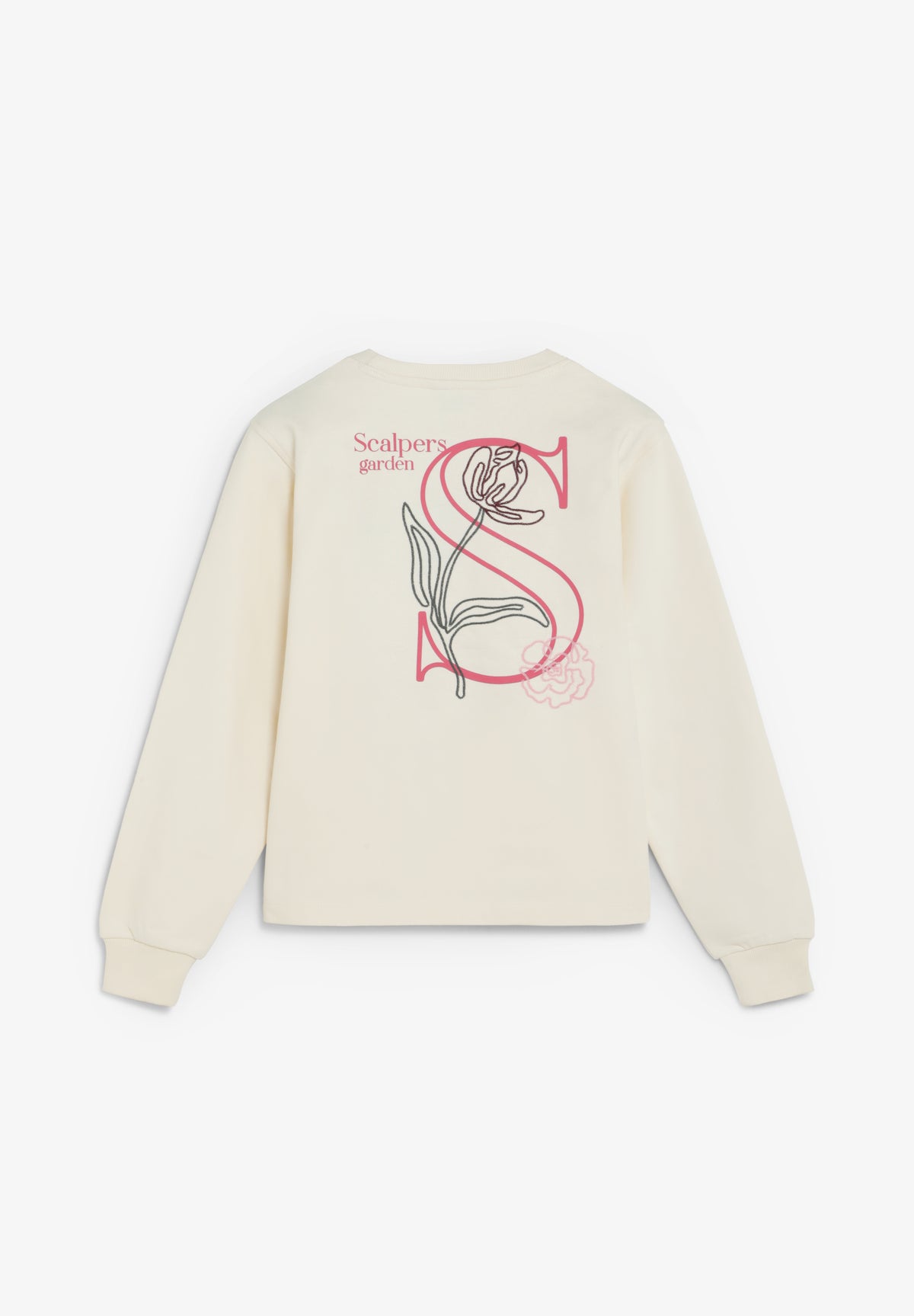 SUDADERA BORDADO FLORAL