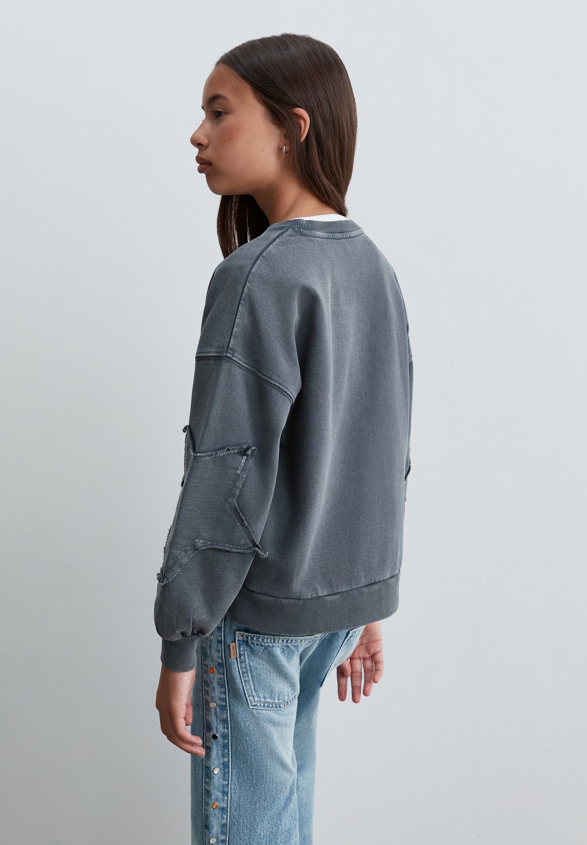 SUDADERA DETALLE MANGAS