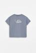 CAMISETA RELAXED ESTAMPADO METALIZADO