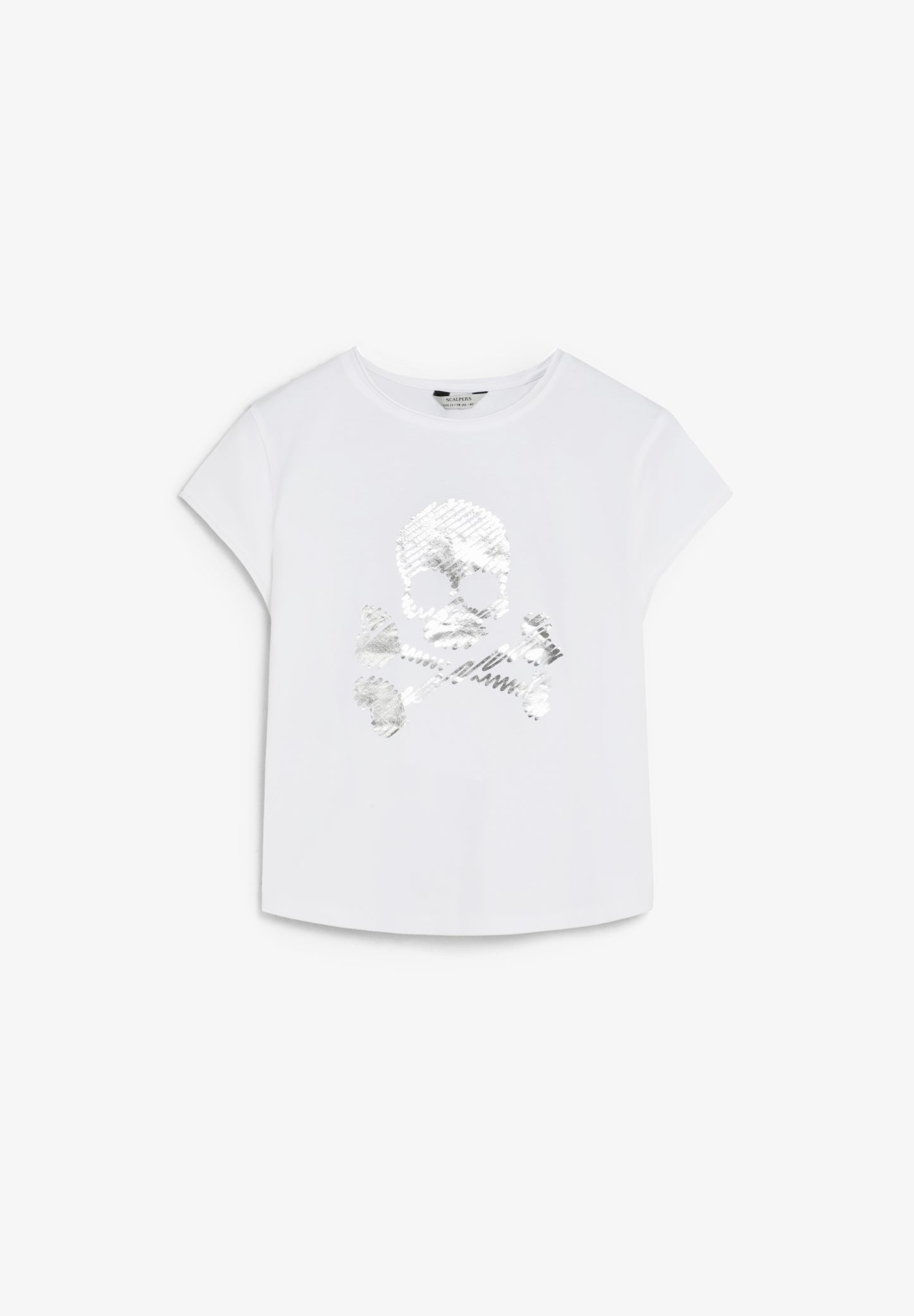 CAMISETA SKULL METALIZADA