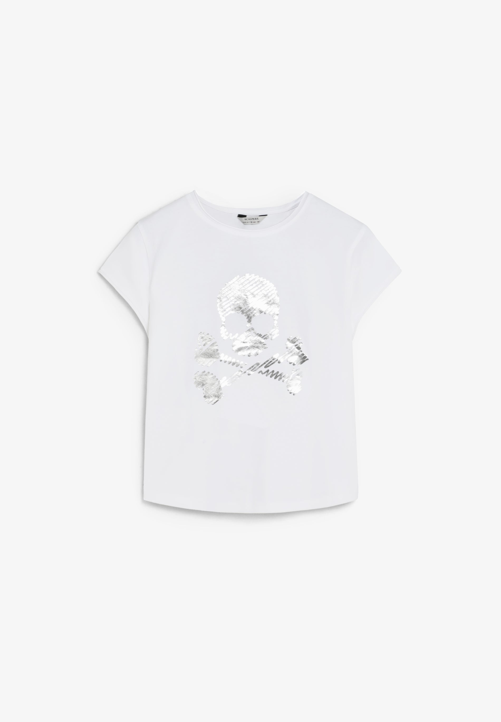 CAMISETA SKULL METALIZADA