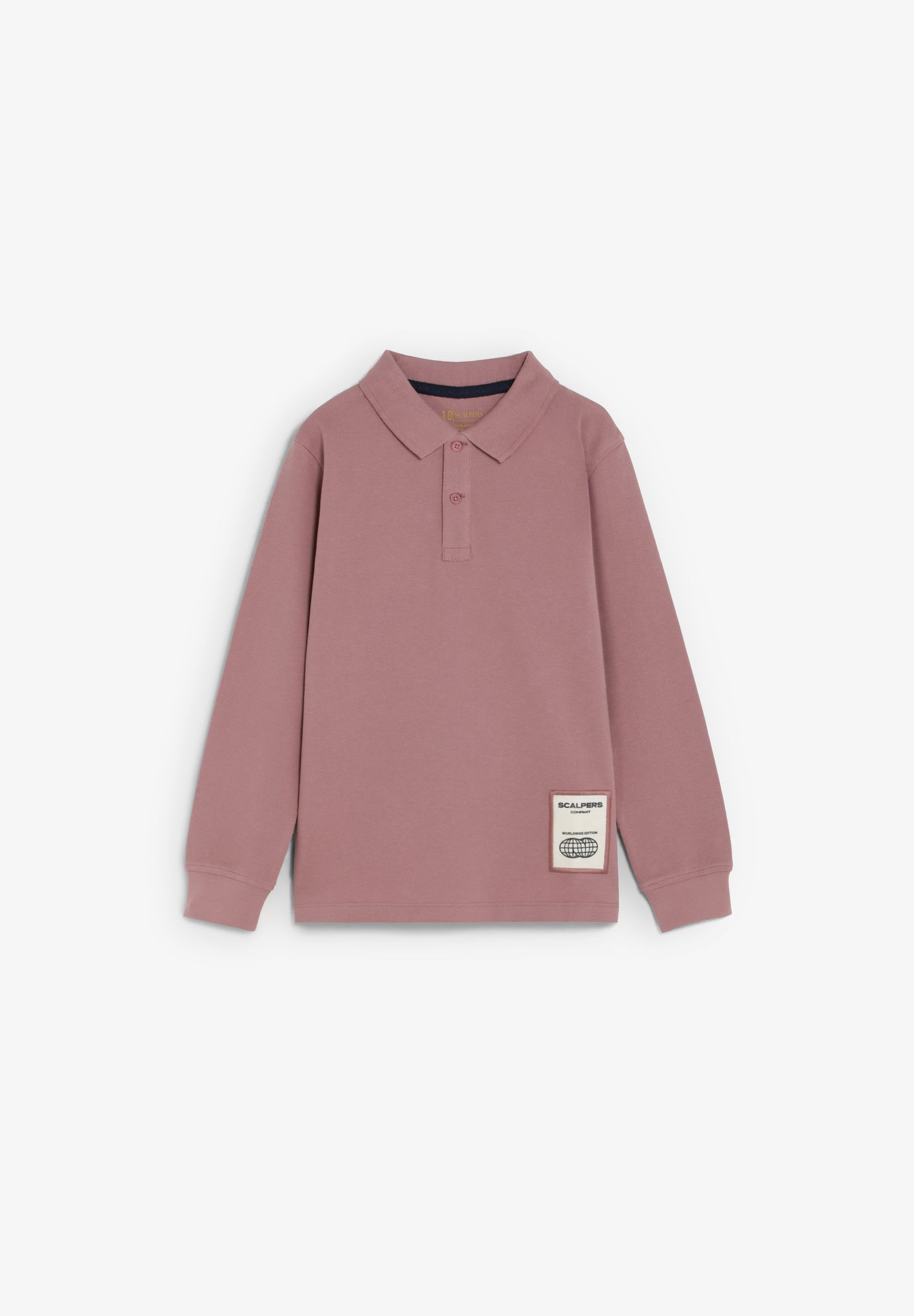 SCBACK SKULL LS POLO KIDS