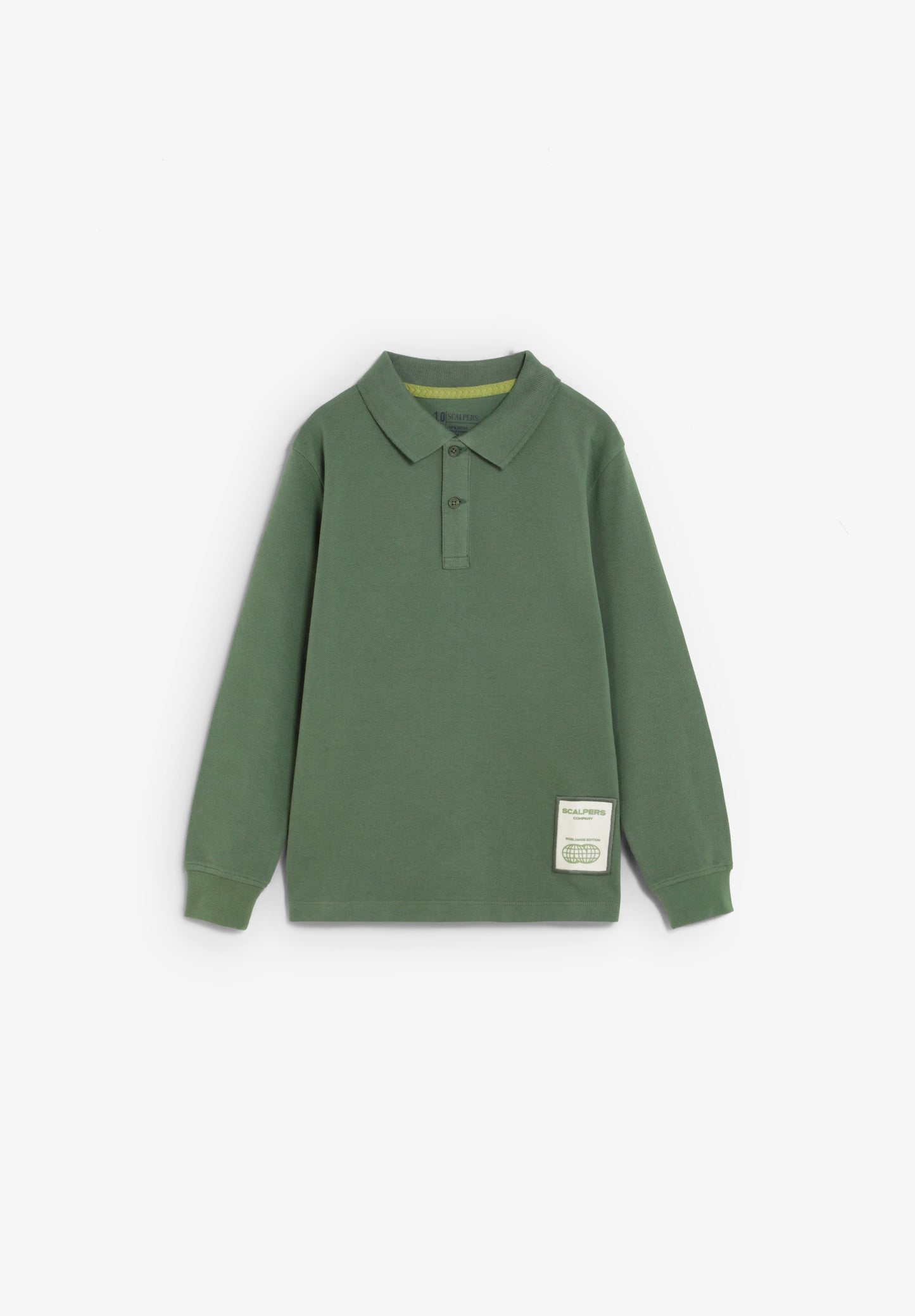SCBACK SKULL LS POLO KIDS