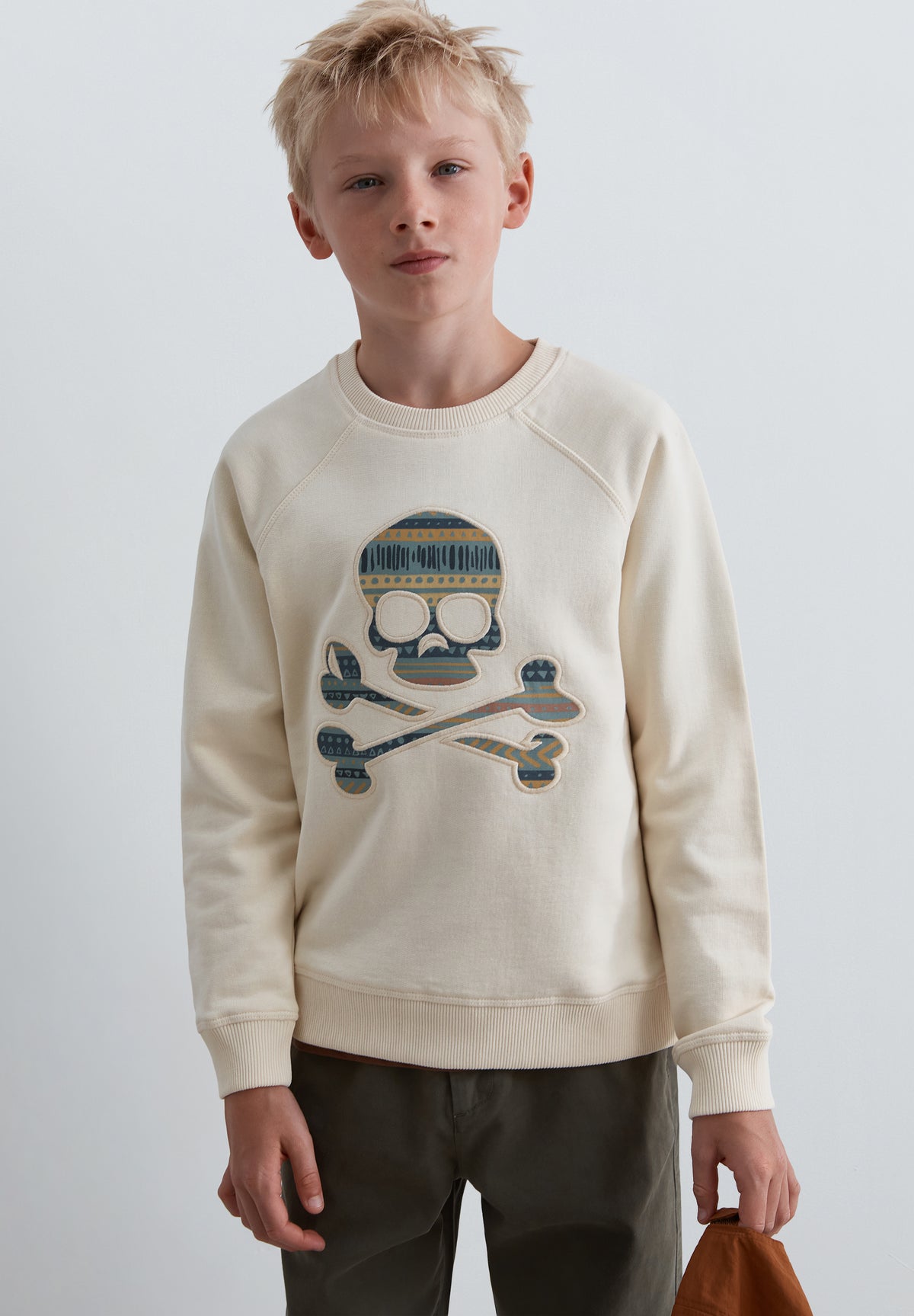 SUDADERA CALAVERA FRONTAL