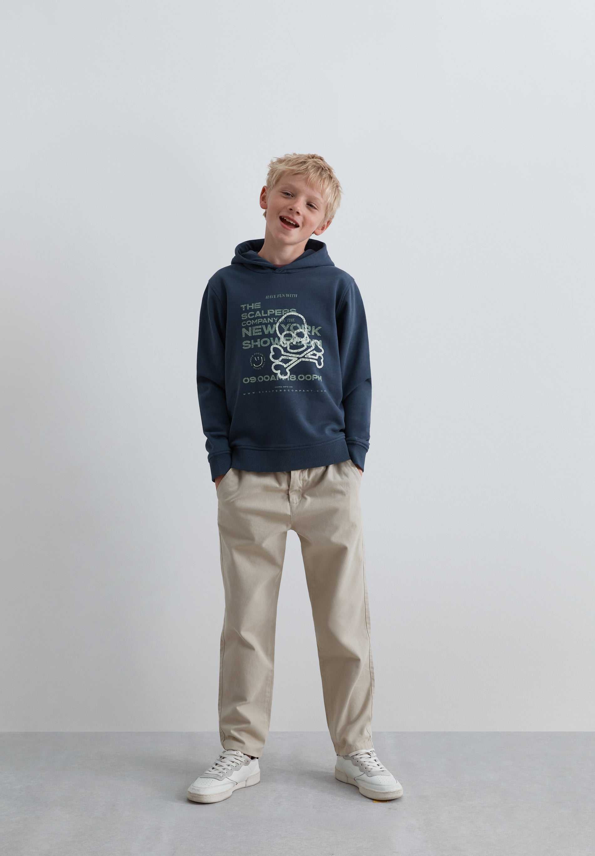 SUDADERA CAPUCHA WASHED