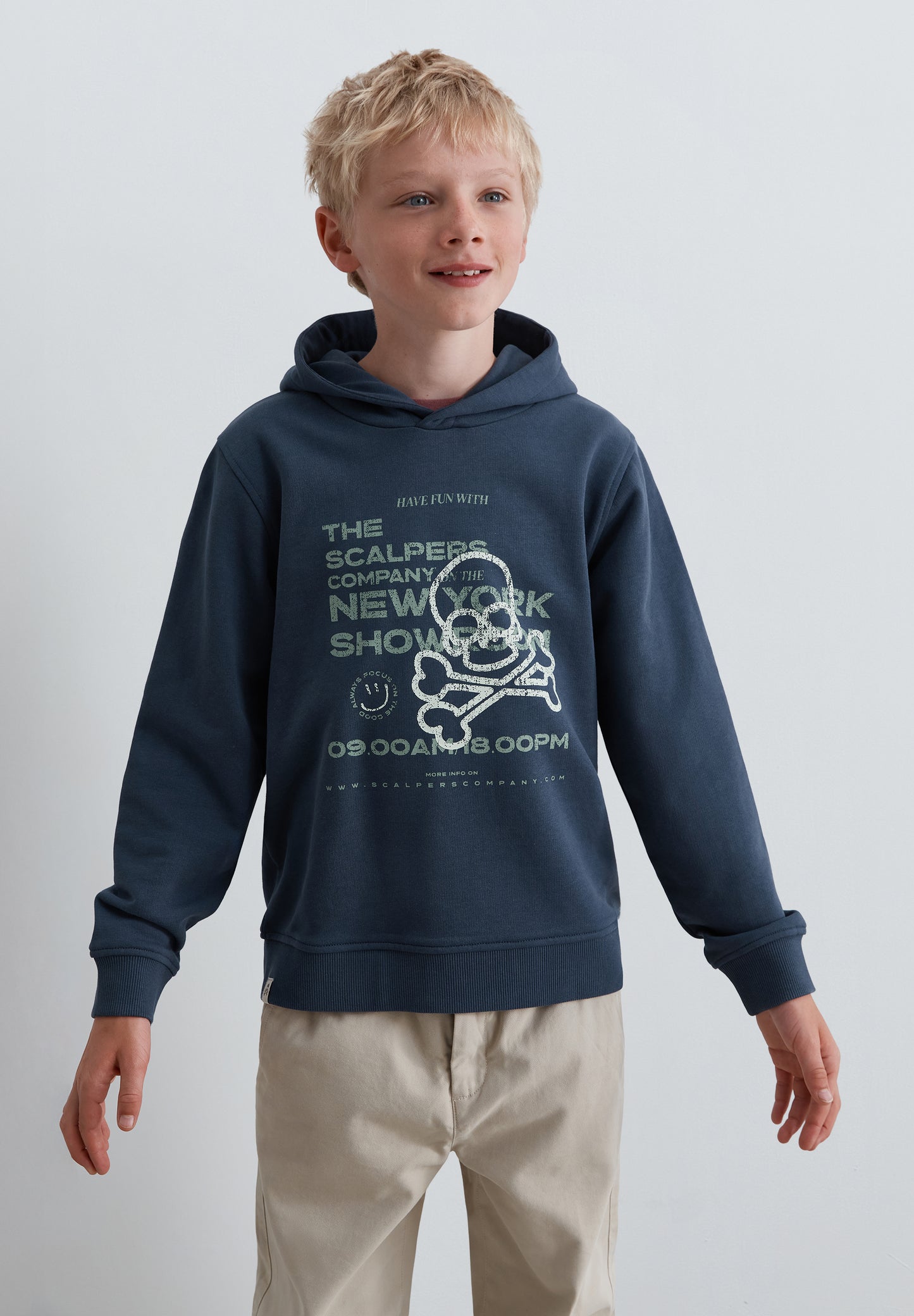 SUDADERA CAPUCHA WASHED