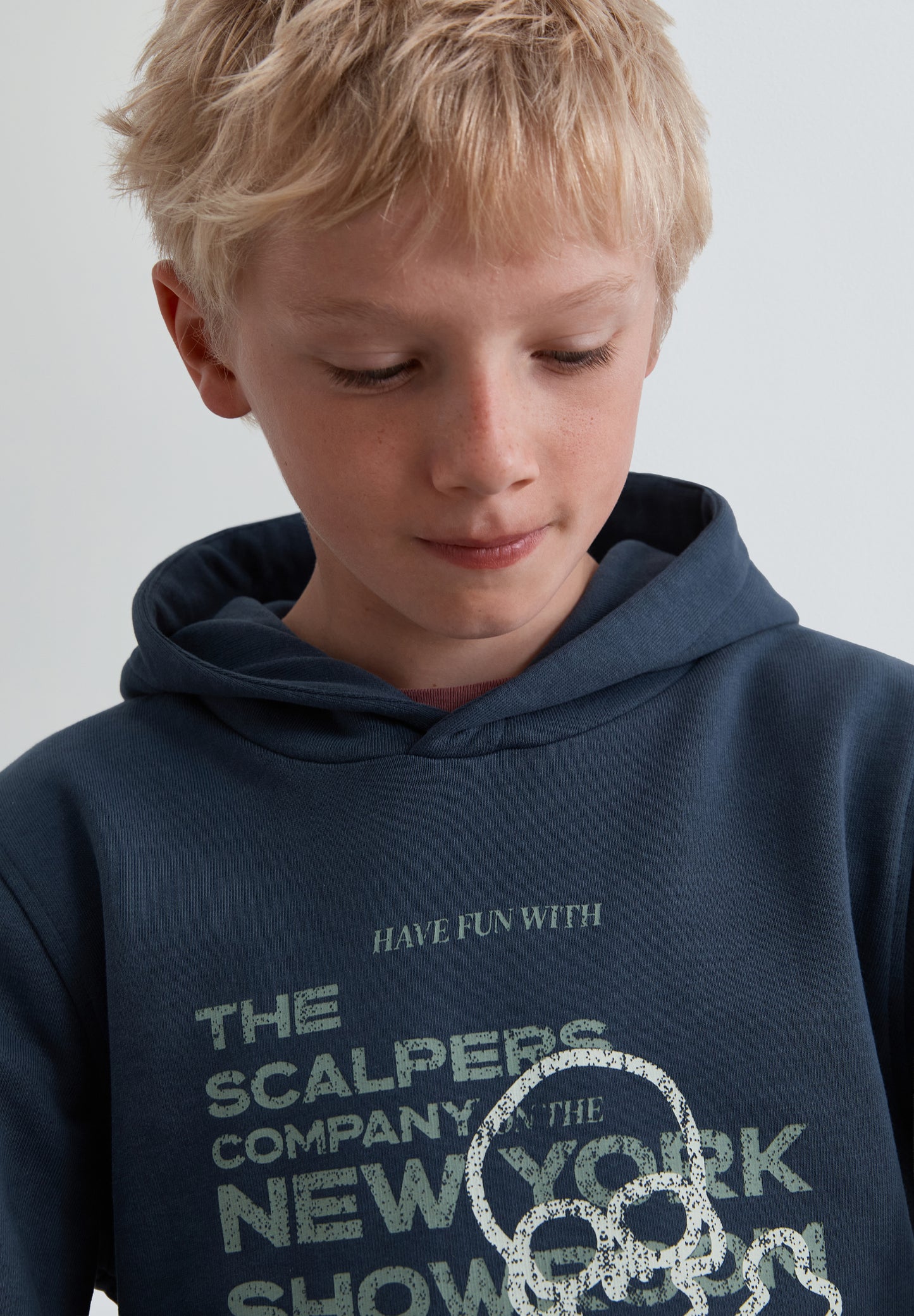 SUDADERA CAPUCHA WASHED