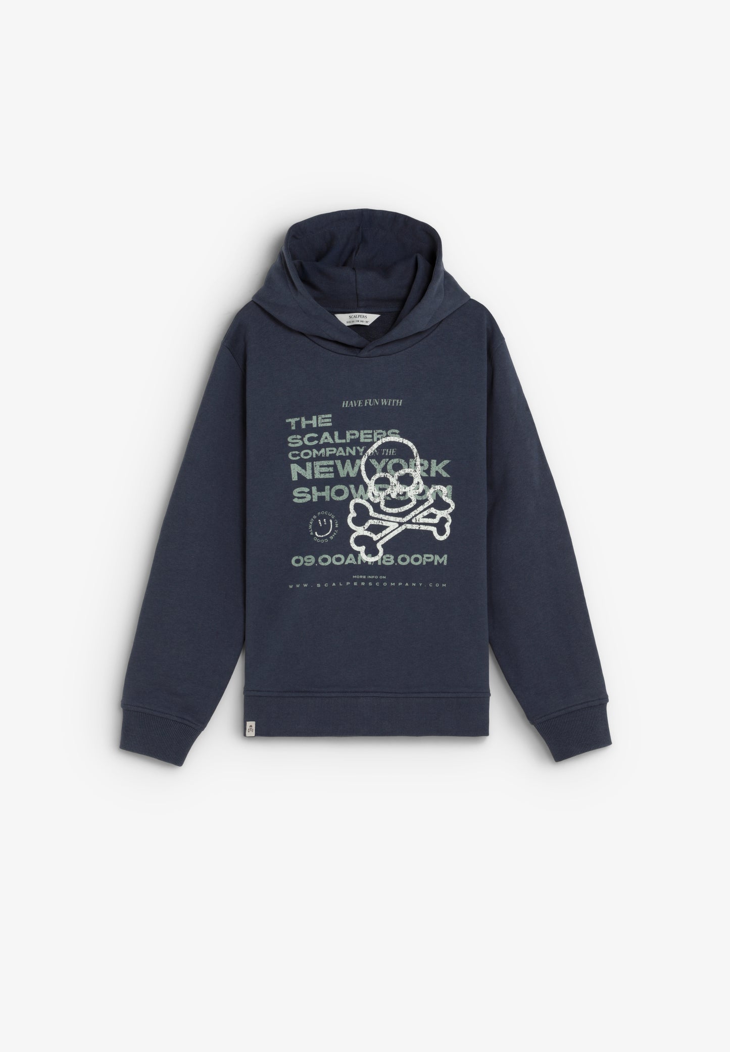 SUDADERA CAPUCHA WASHED