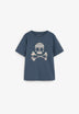 CAMISETA SKULL ESTAMPADO ÉTNICO