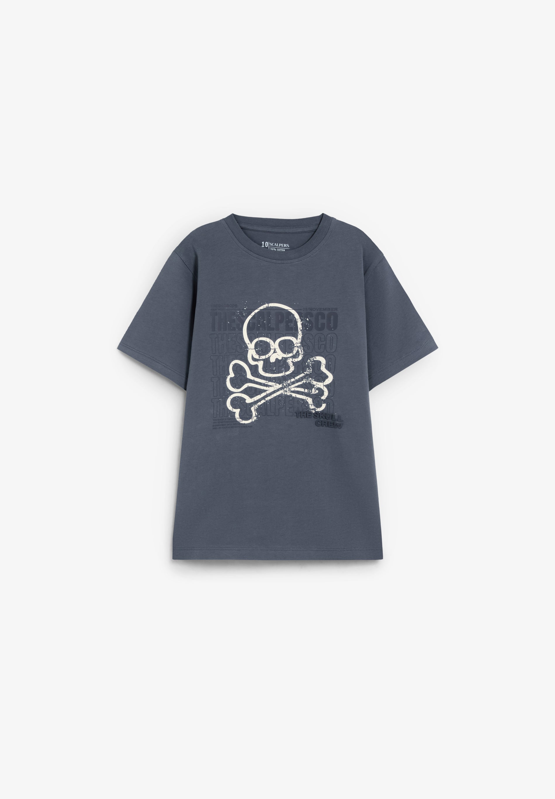 CAMISETA ESTAMPADA DETALLE TRASERO