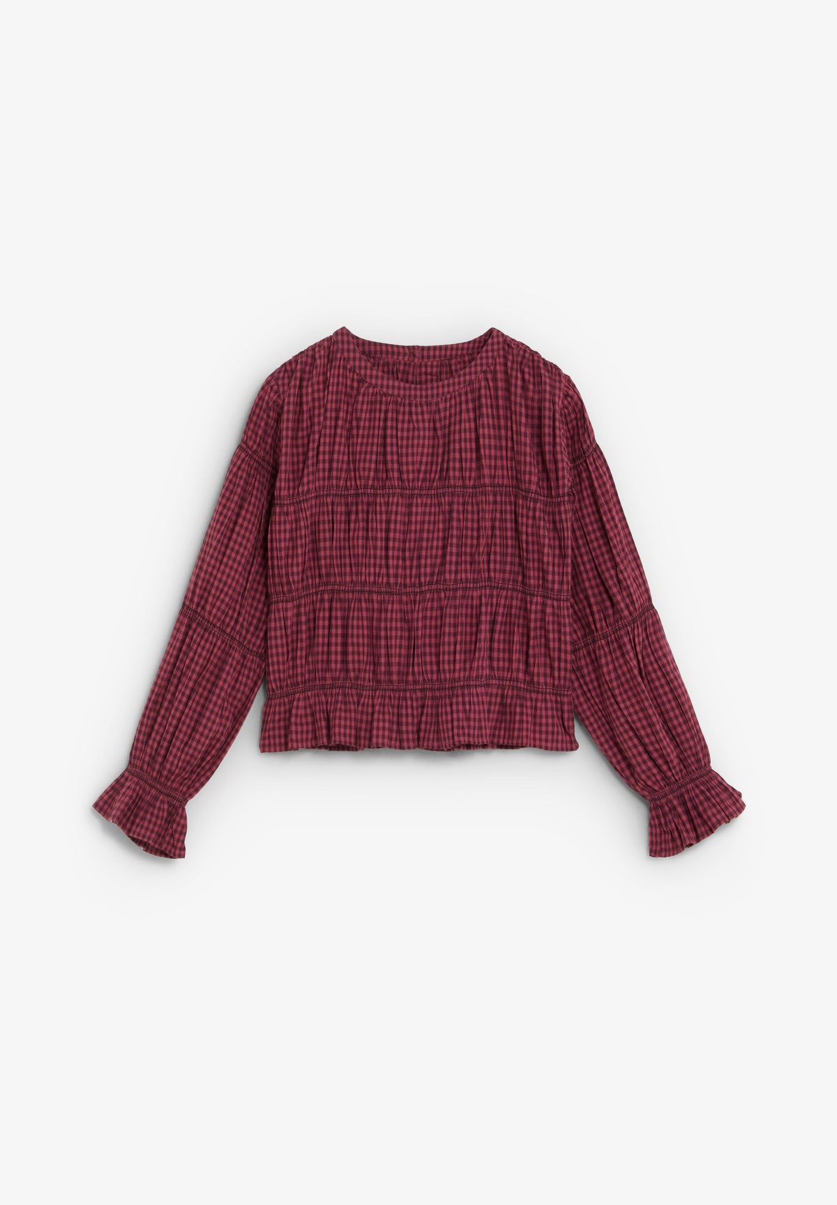 BLUSA FRUNCIDA VICHY