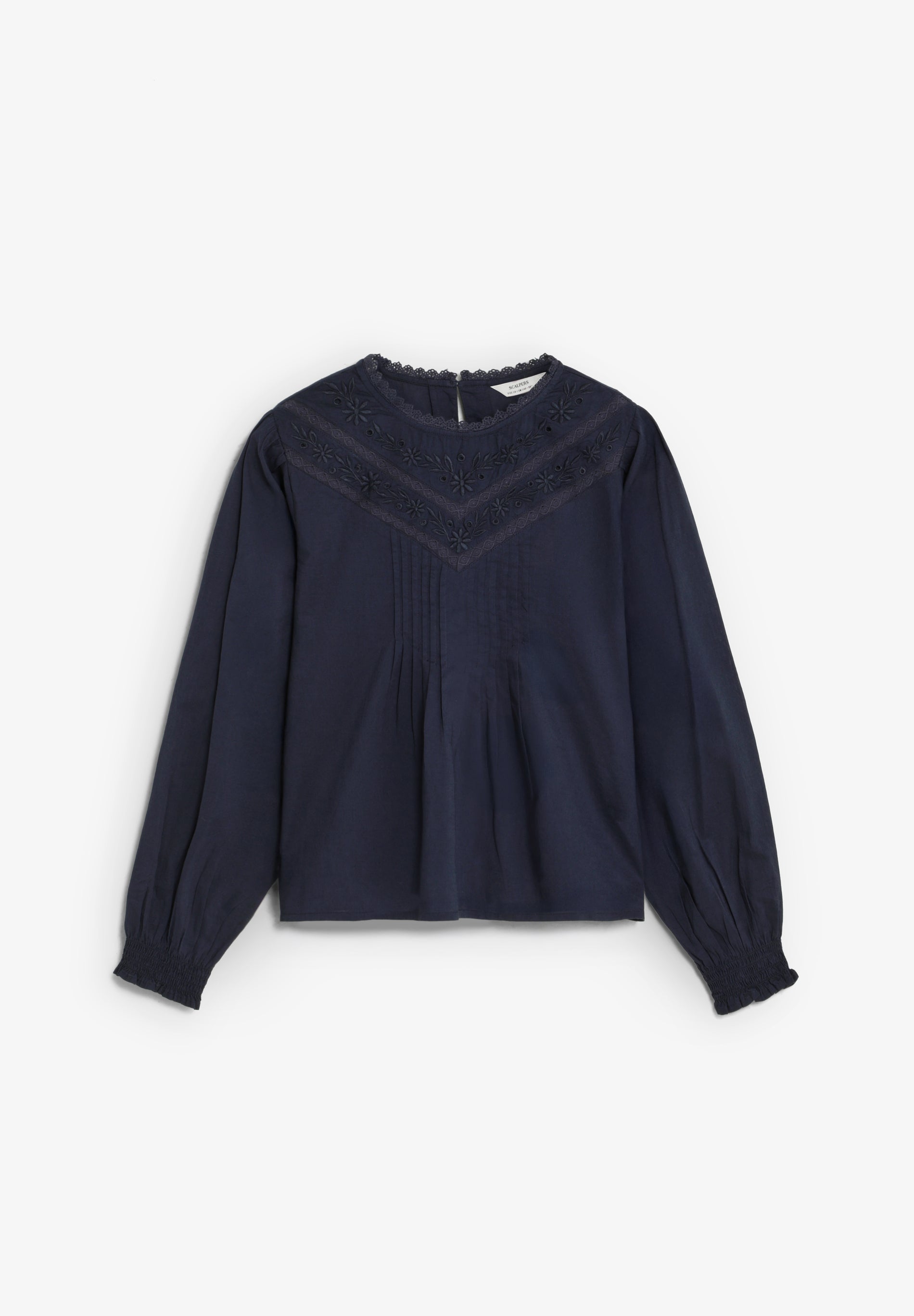 BLUSA ROMÁNTICA BORDADOS