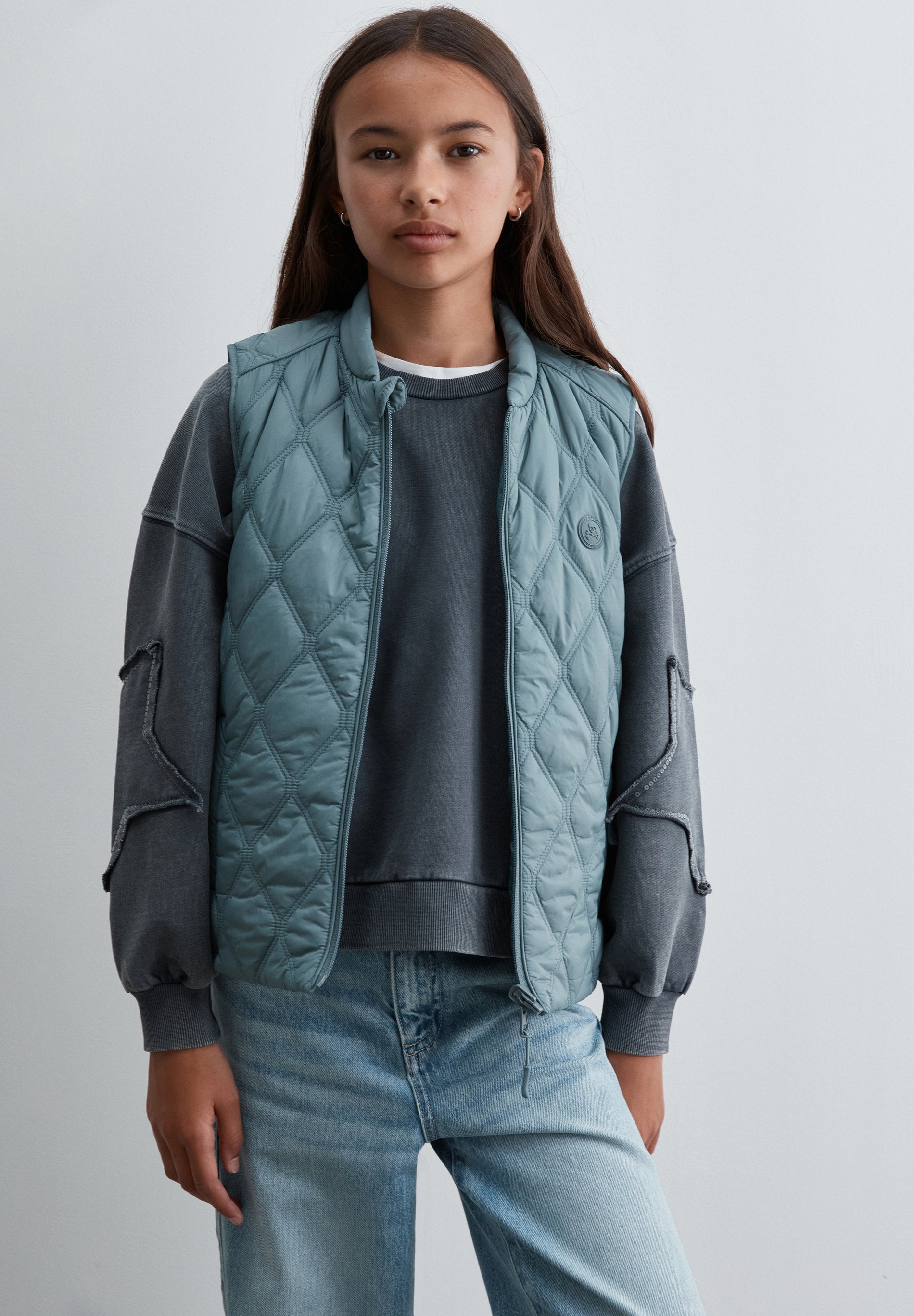 CHALECO ACOLCHADO REVERSIBLE