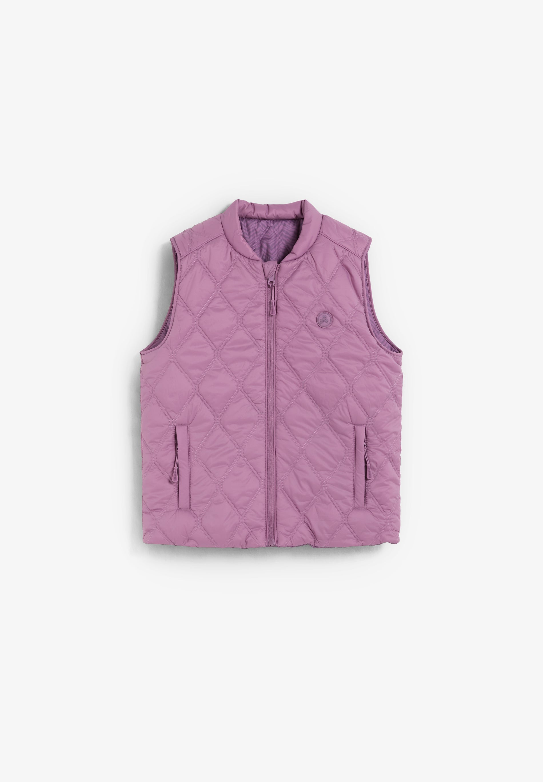 CHALECO ACOLCHADO REVERSIBLE