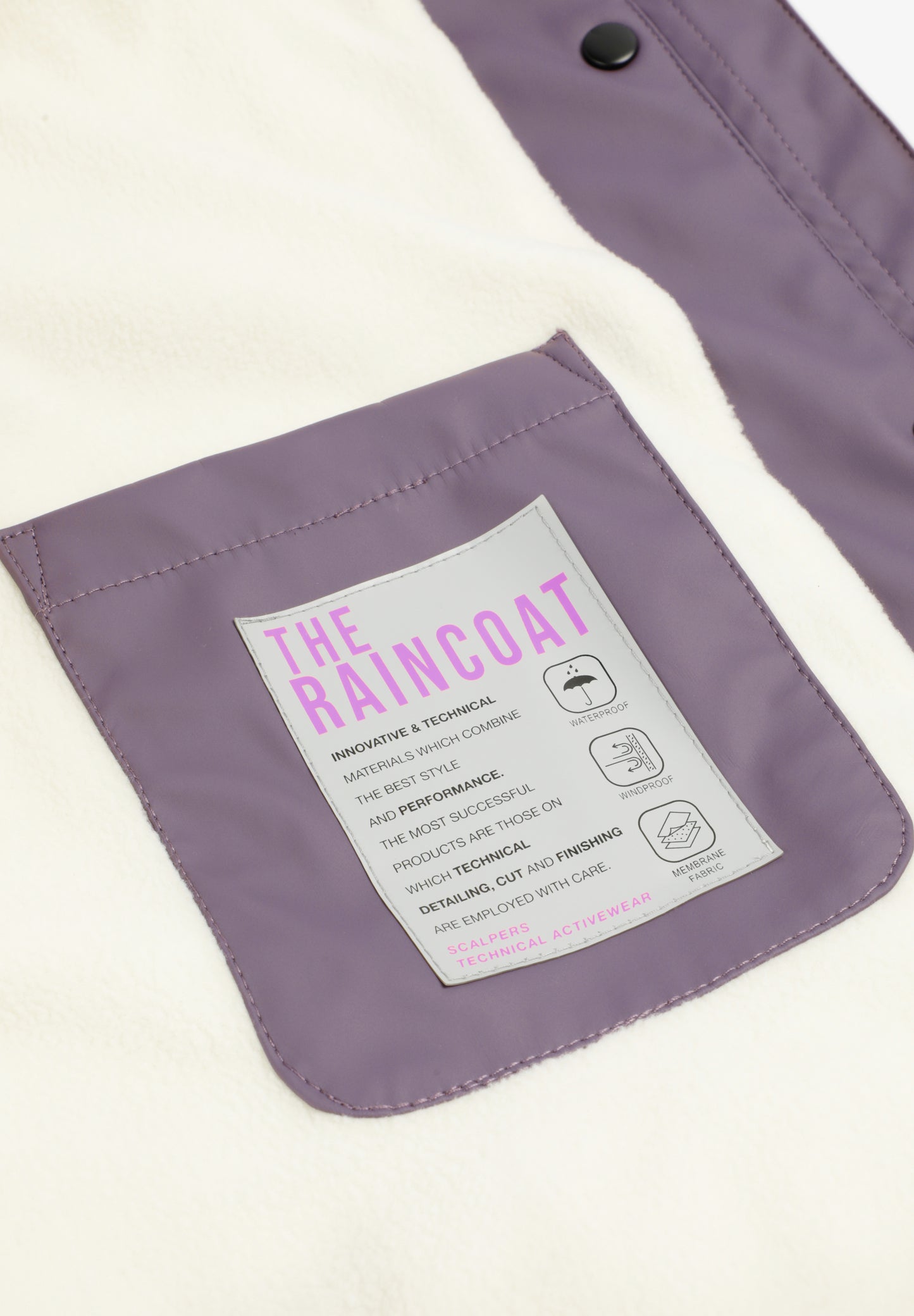 CHUBASQUERO IMPERMEABLE CON CAPUCHA