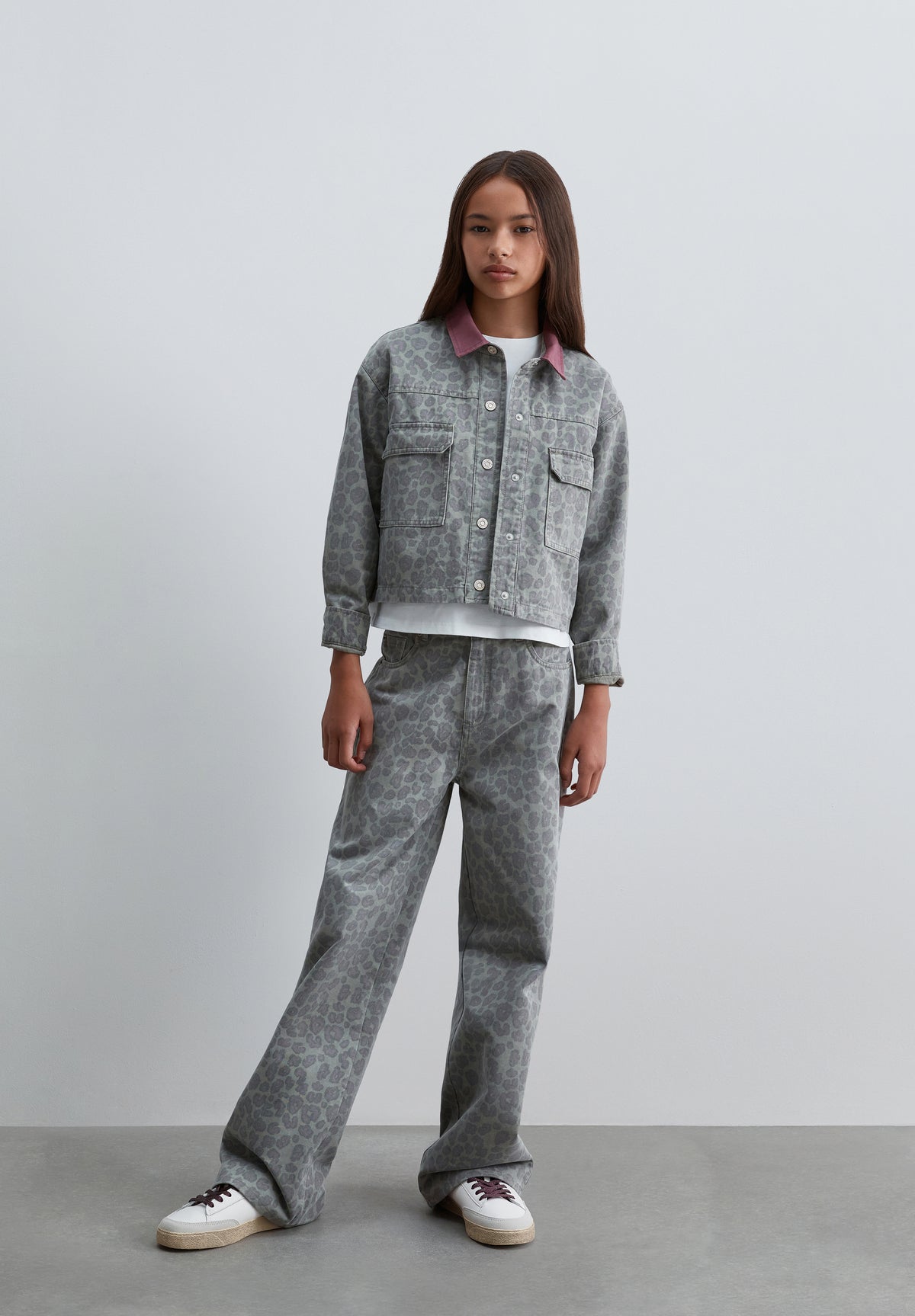 PANTALÓN WIDE LEG ANIMAL PRINT