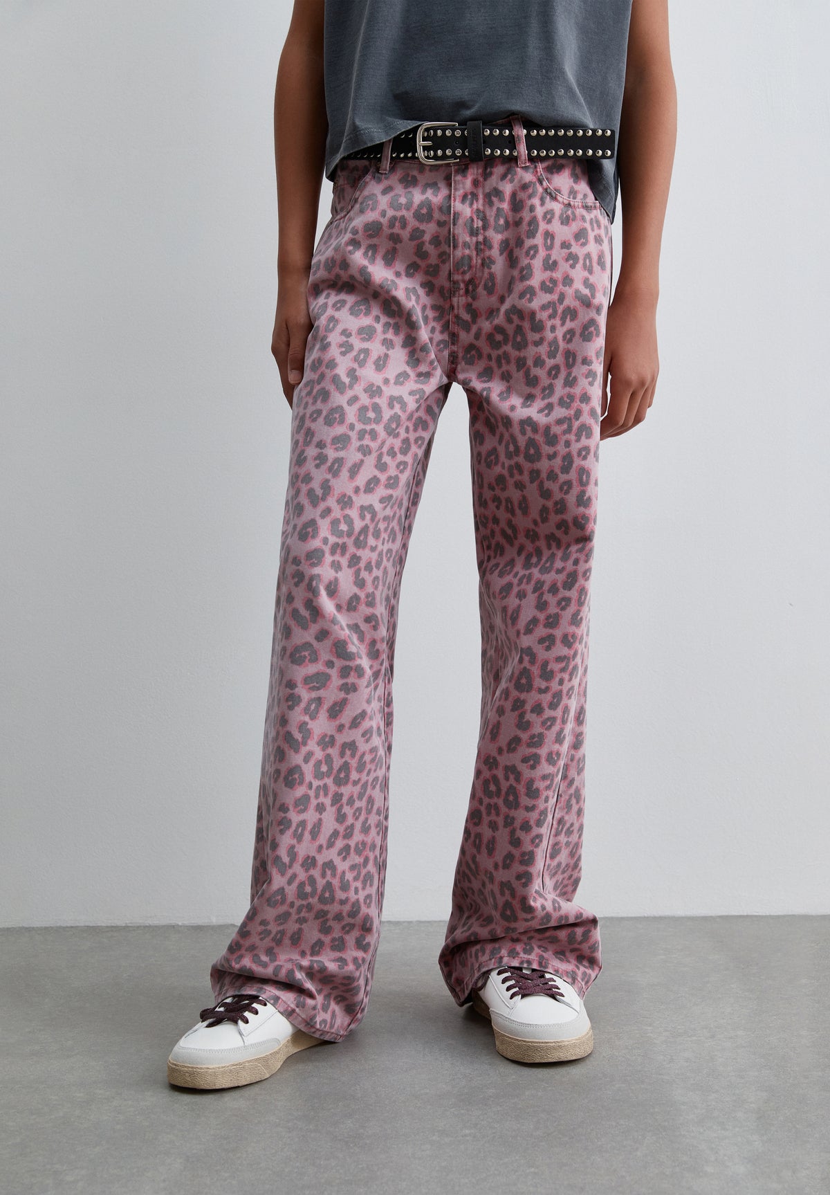 PANTALÓN WIDE LEG ANIMAL PRINT