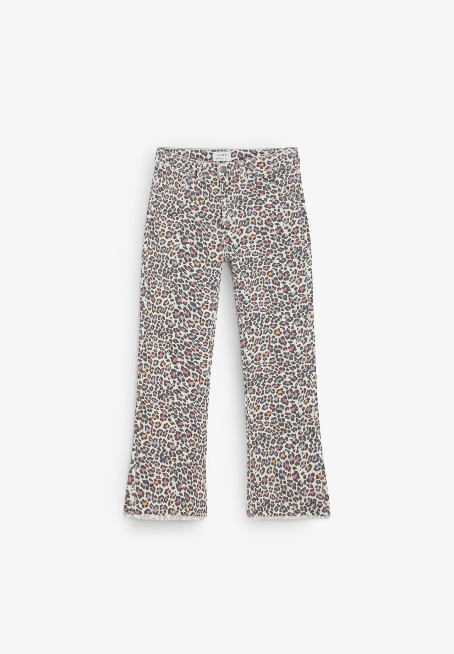 PANTALÓN FLARE ESTAMPADO ANIMAL