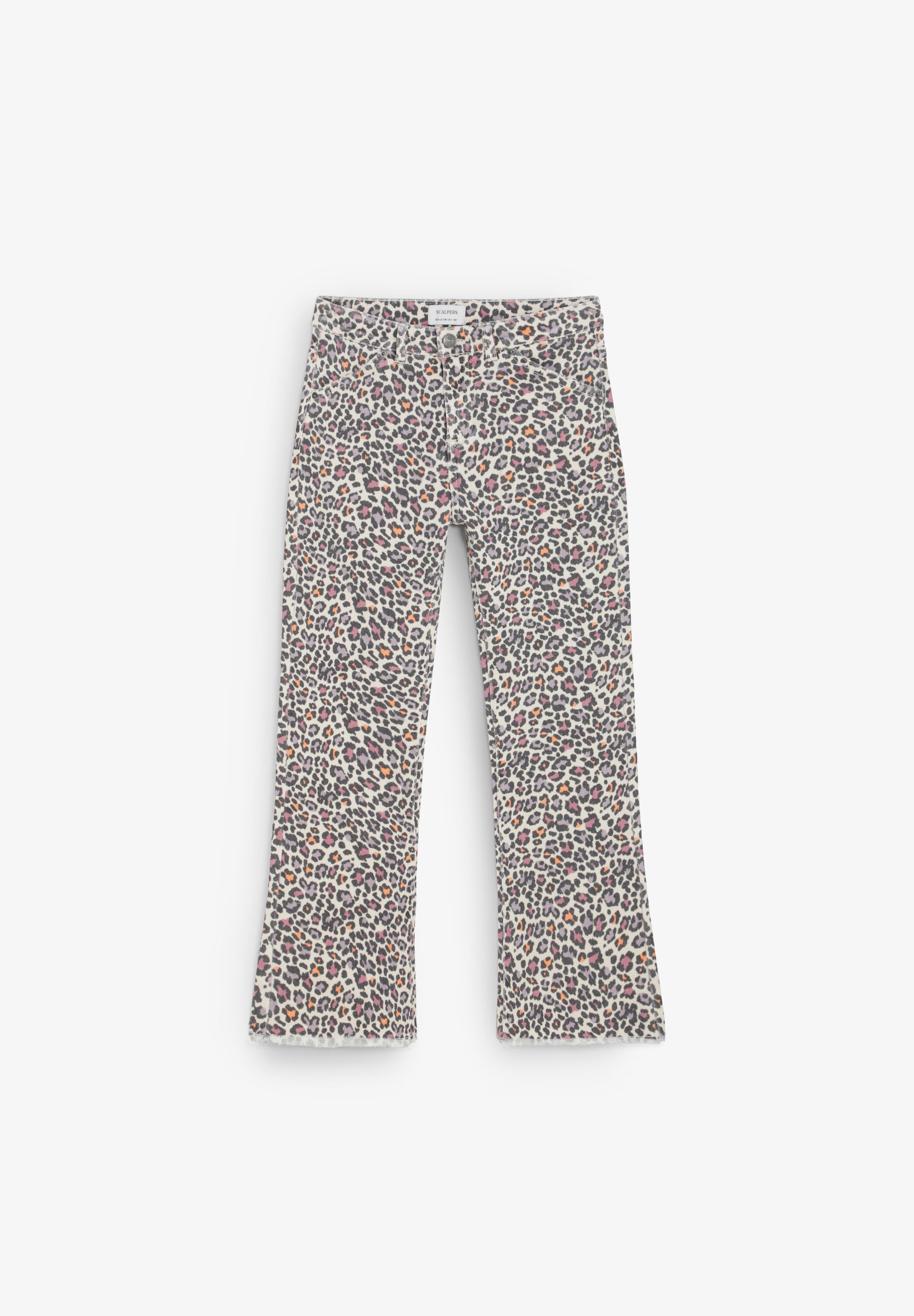 PANTALÓN FLARE ESTAMPADO ANIMAL