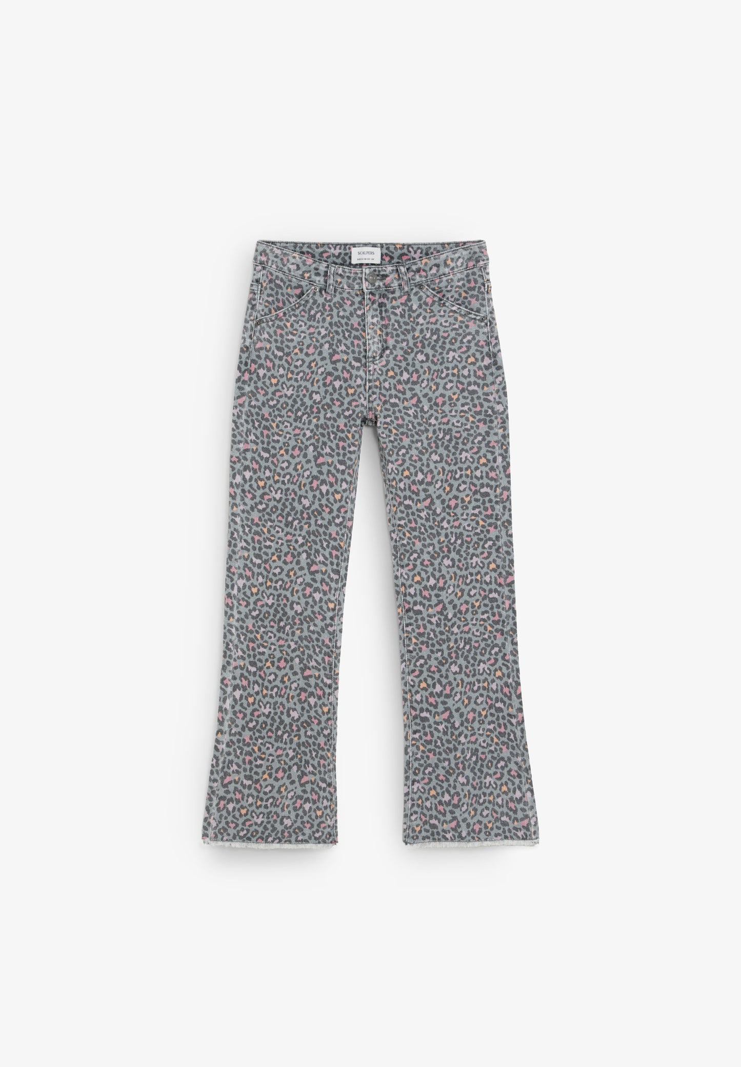 PANTALÓN FLARE ESTAMPADO ANIMAL