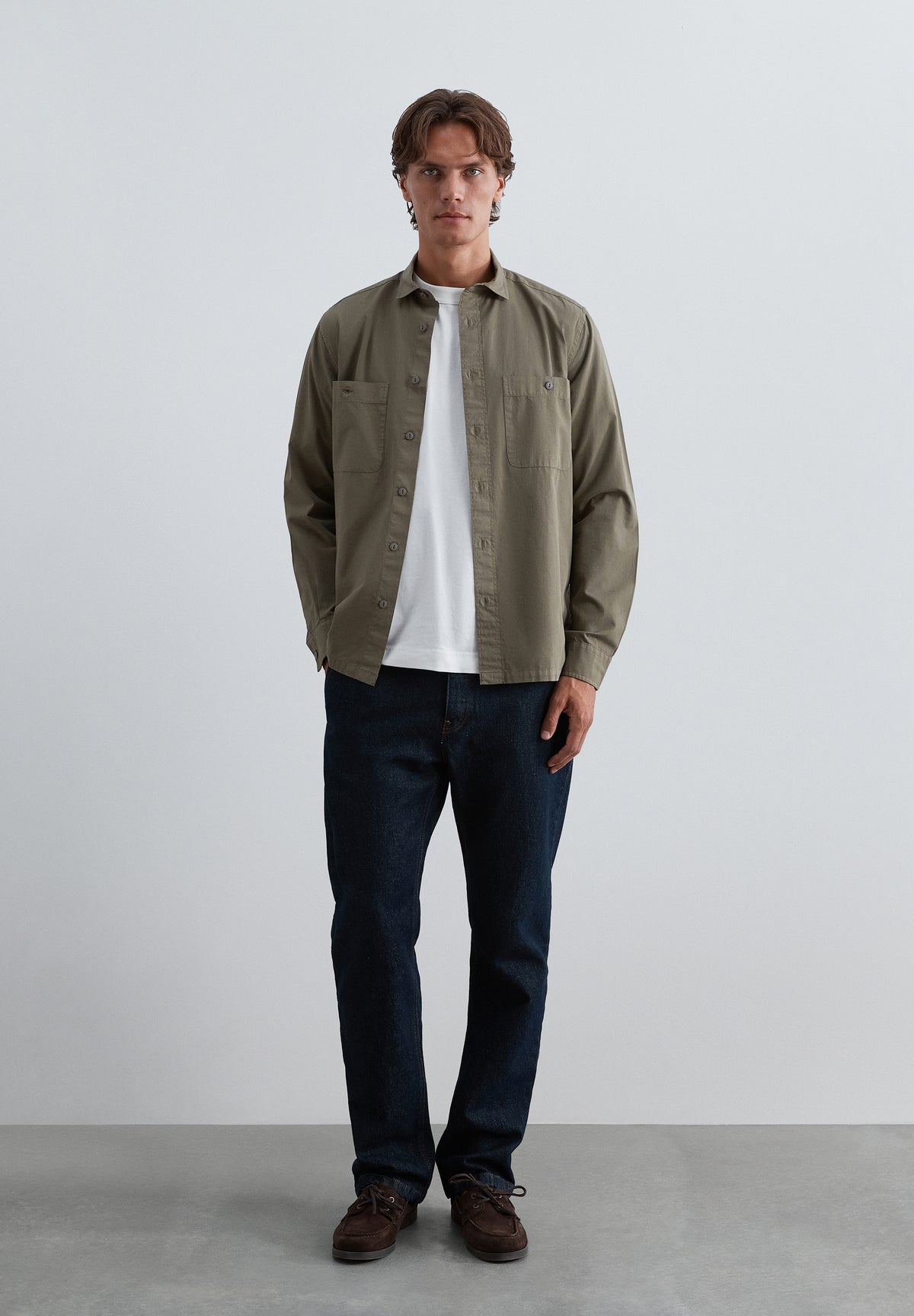 CAMISA RELAXED FIT BOLSILLOS