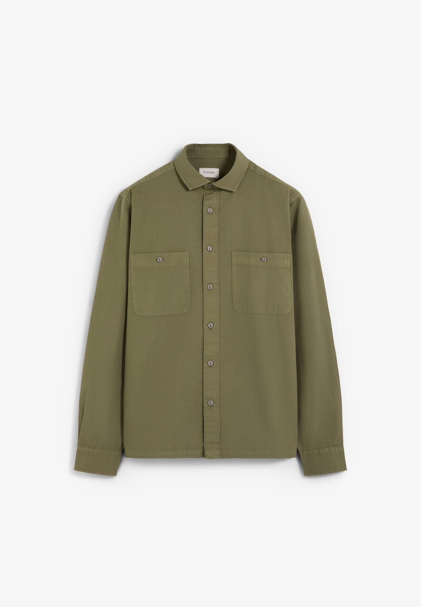 SCPOPELIN POCKET SHIRT