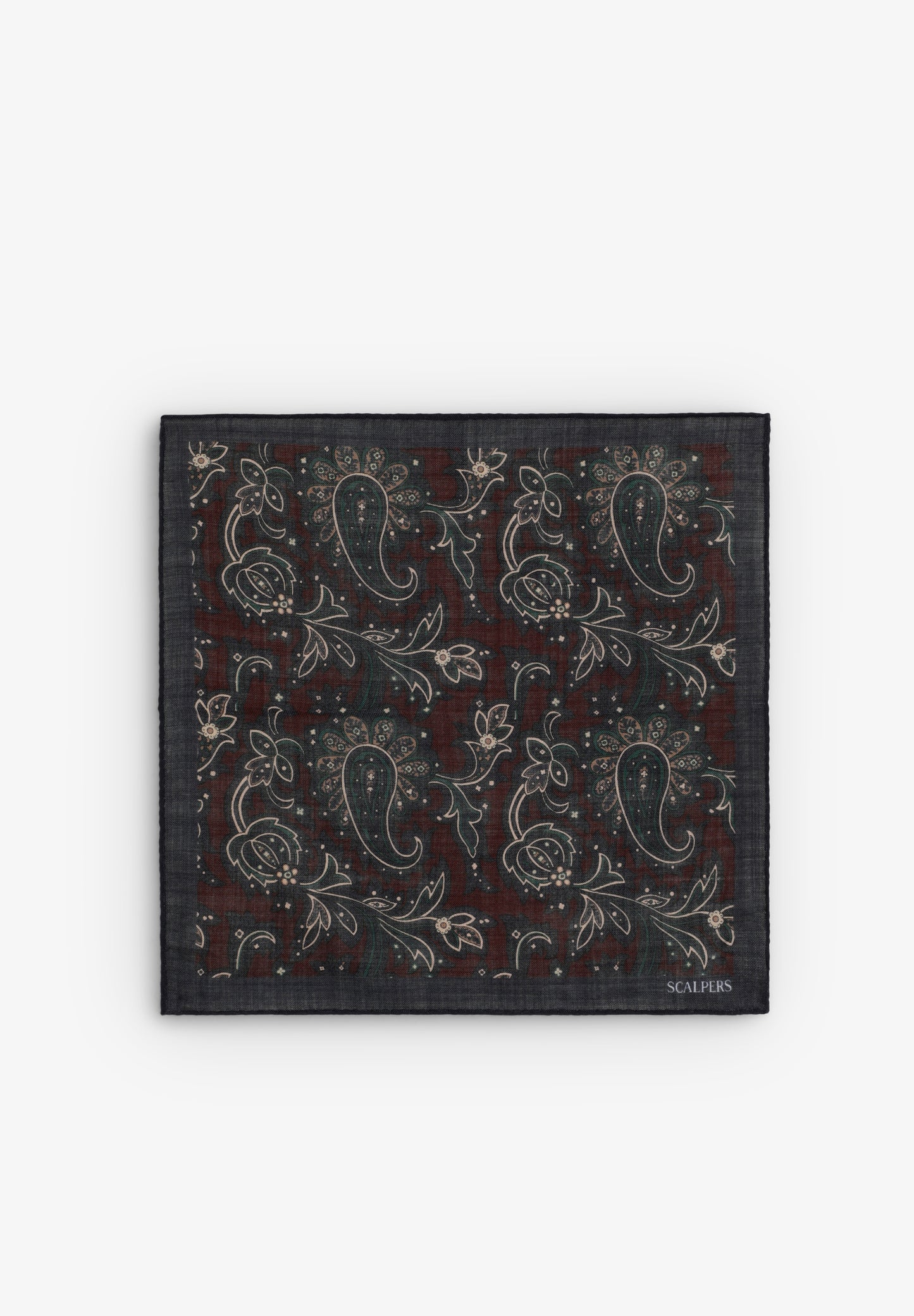 PAÑUELO LANA ESTAMPADO PAISLEY