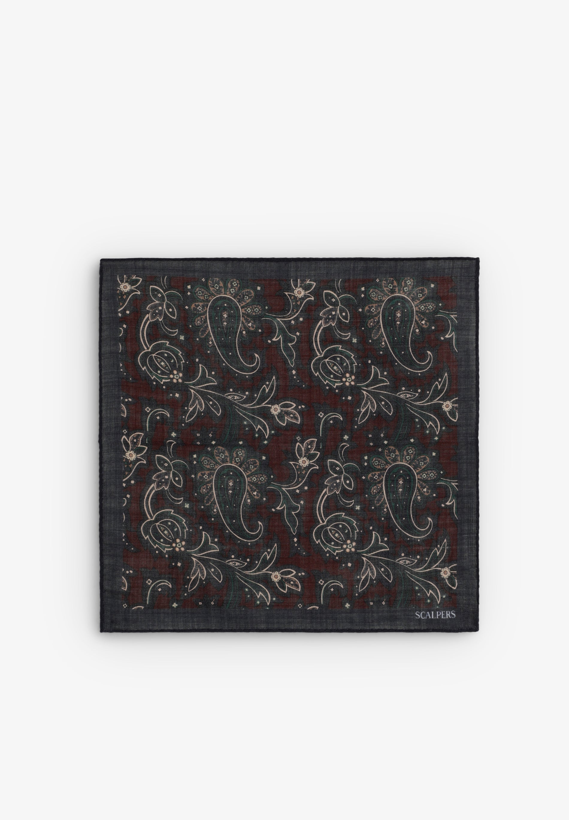 PAÑUELO LANA ESTAMPADO PAISLEY