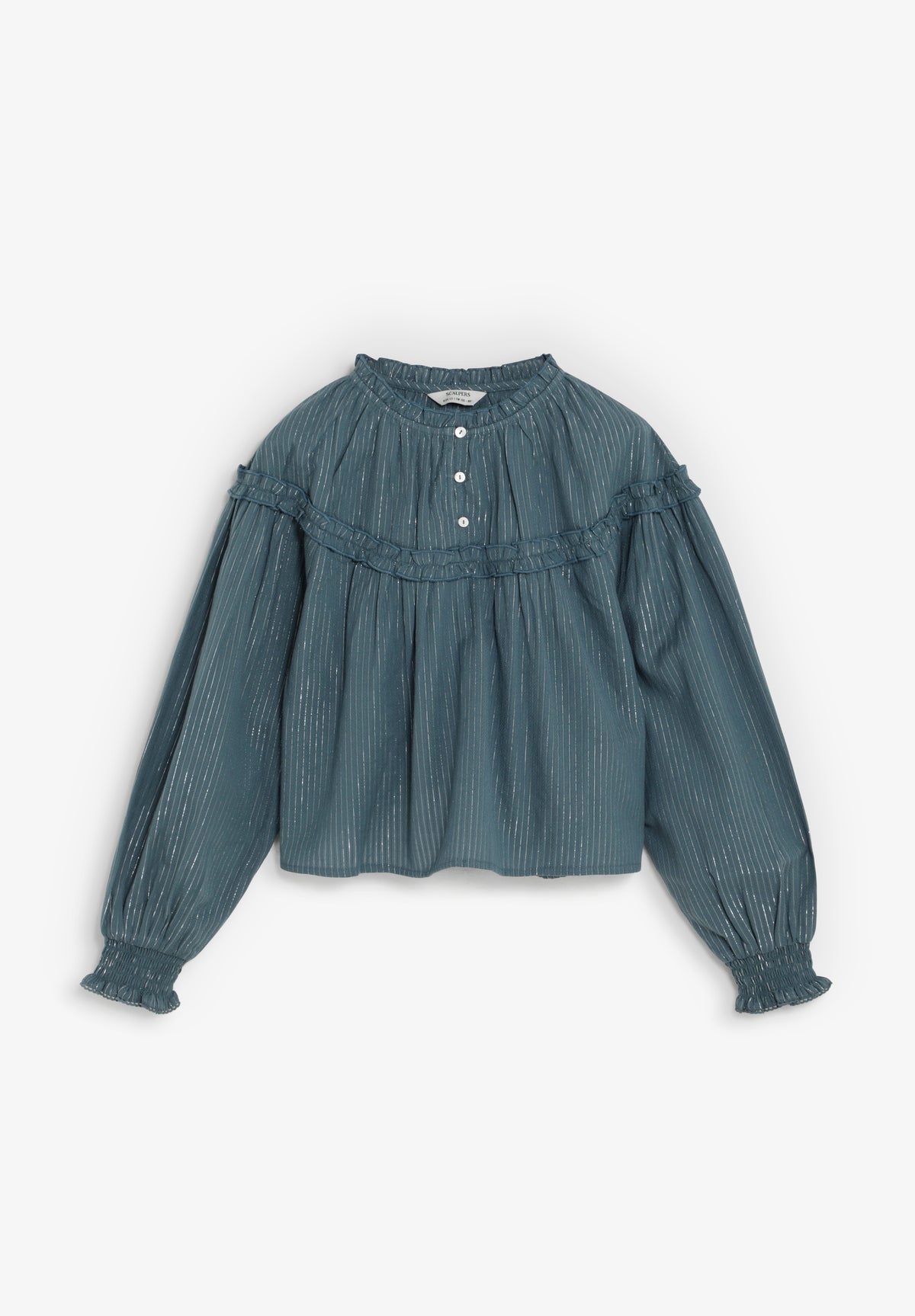 BLUSA RAYAS LÚREX