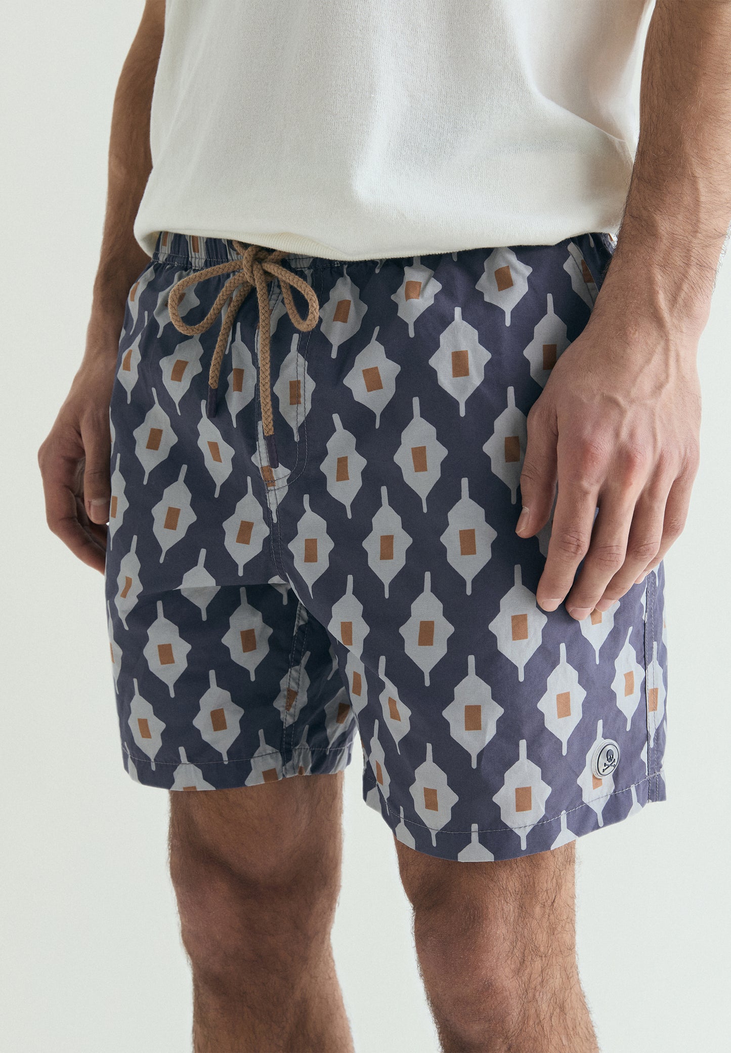 BAÑADOR ESTAMPADO GEOMÉTRICO