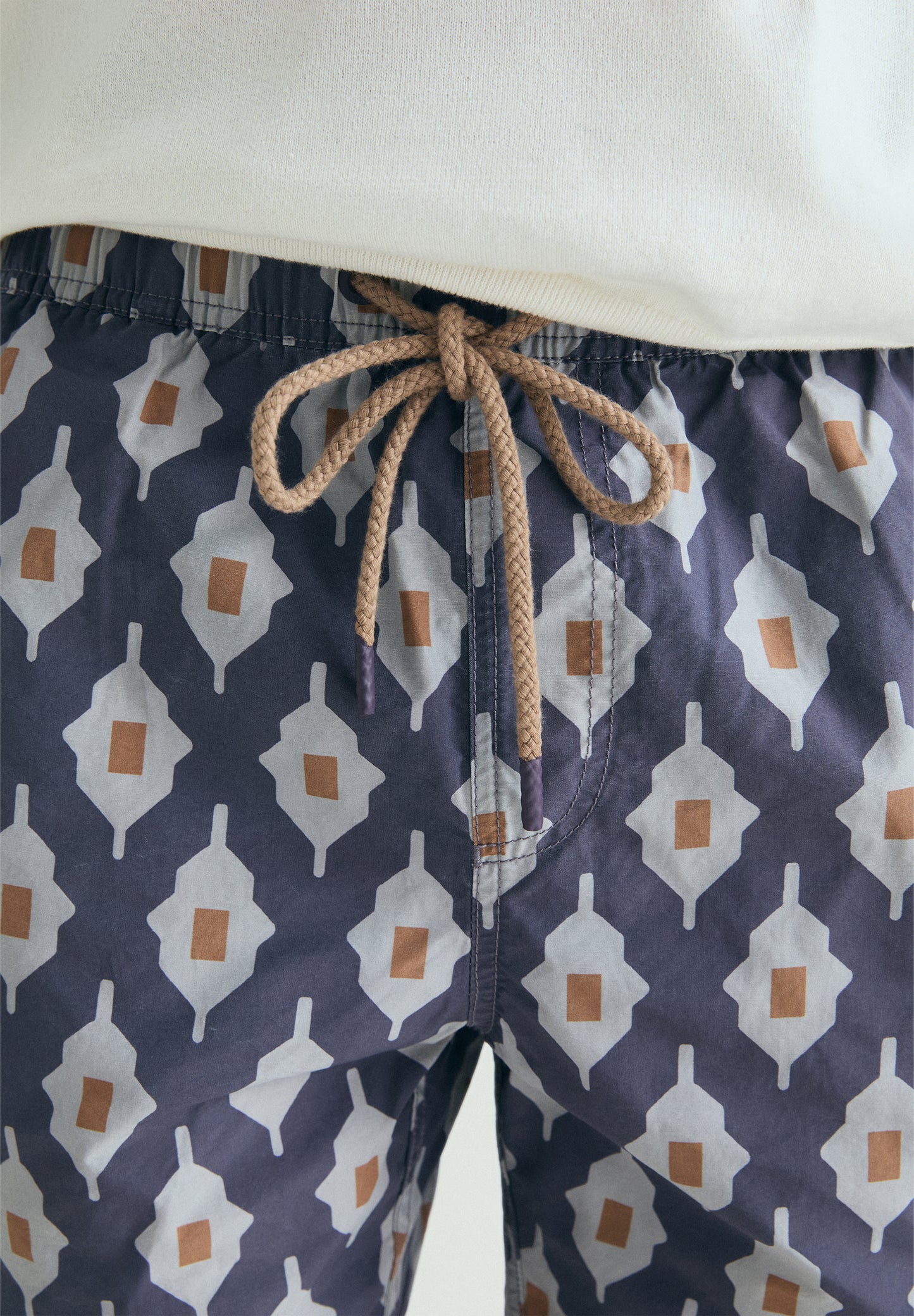BAÑADOR ESTAMPADO GEOMÉTRICO