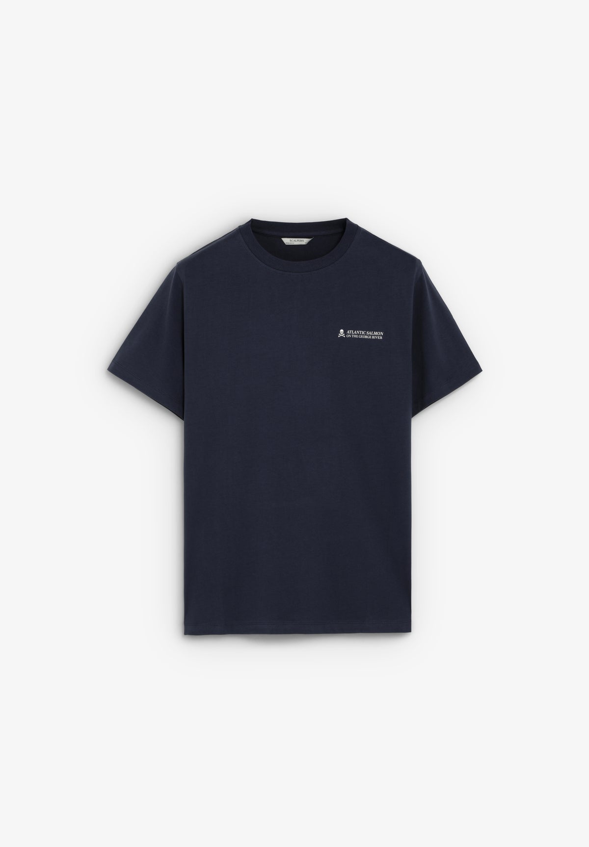 CAMISETA PRINT TRASERO CONTRASTE