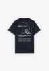 CAMISETA PRINT TRASERO CONTRASTE