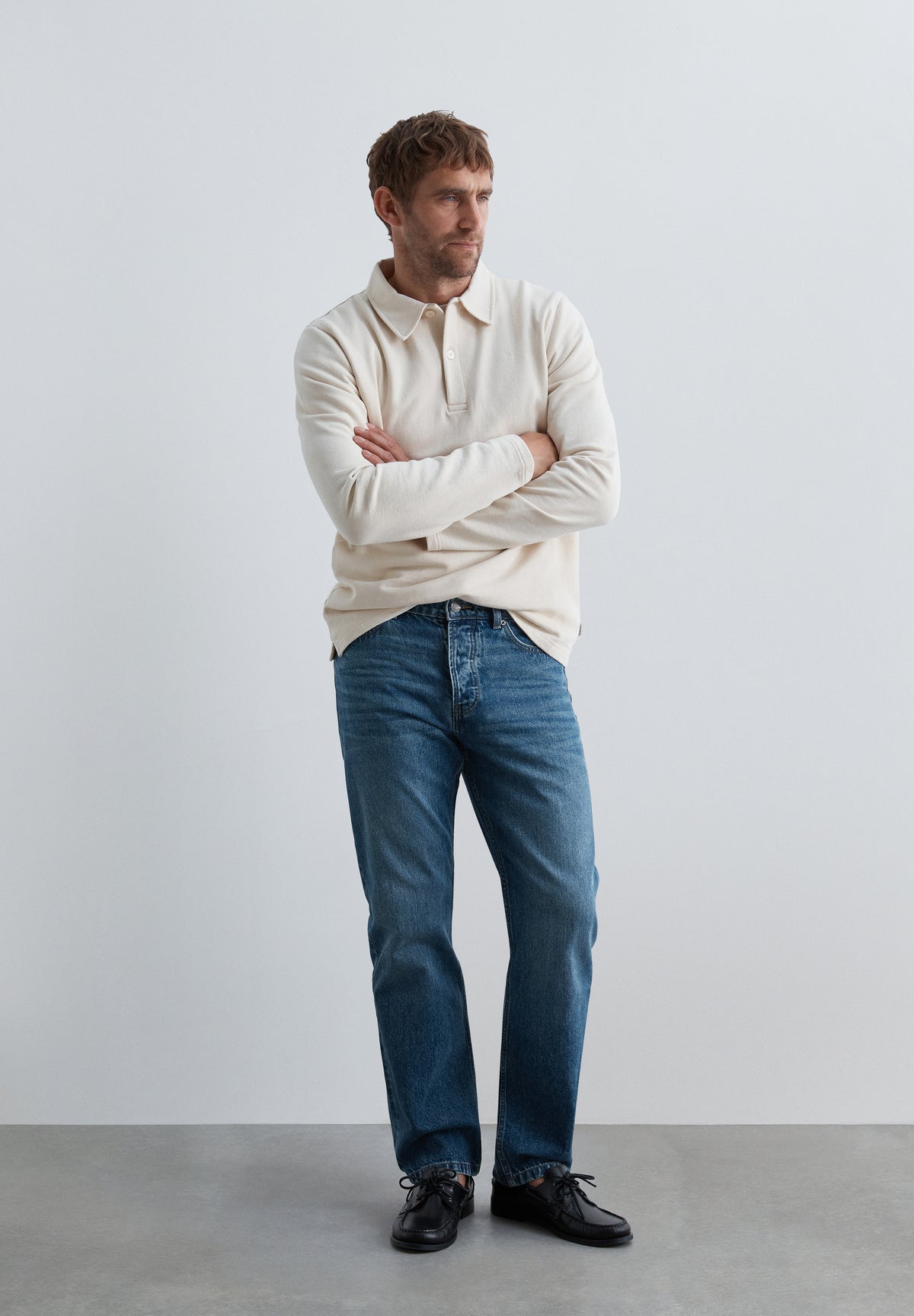SUDADERA CUELLO POLO