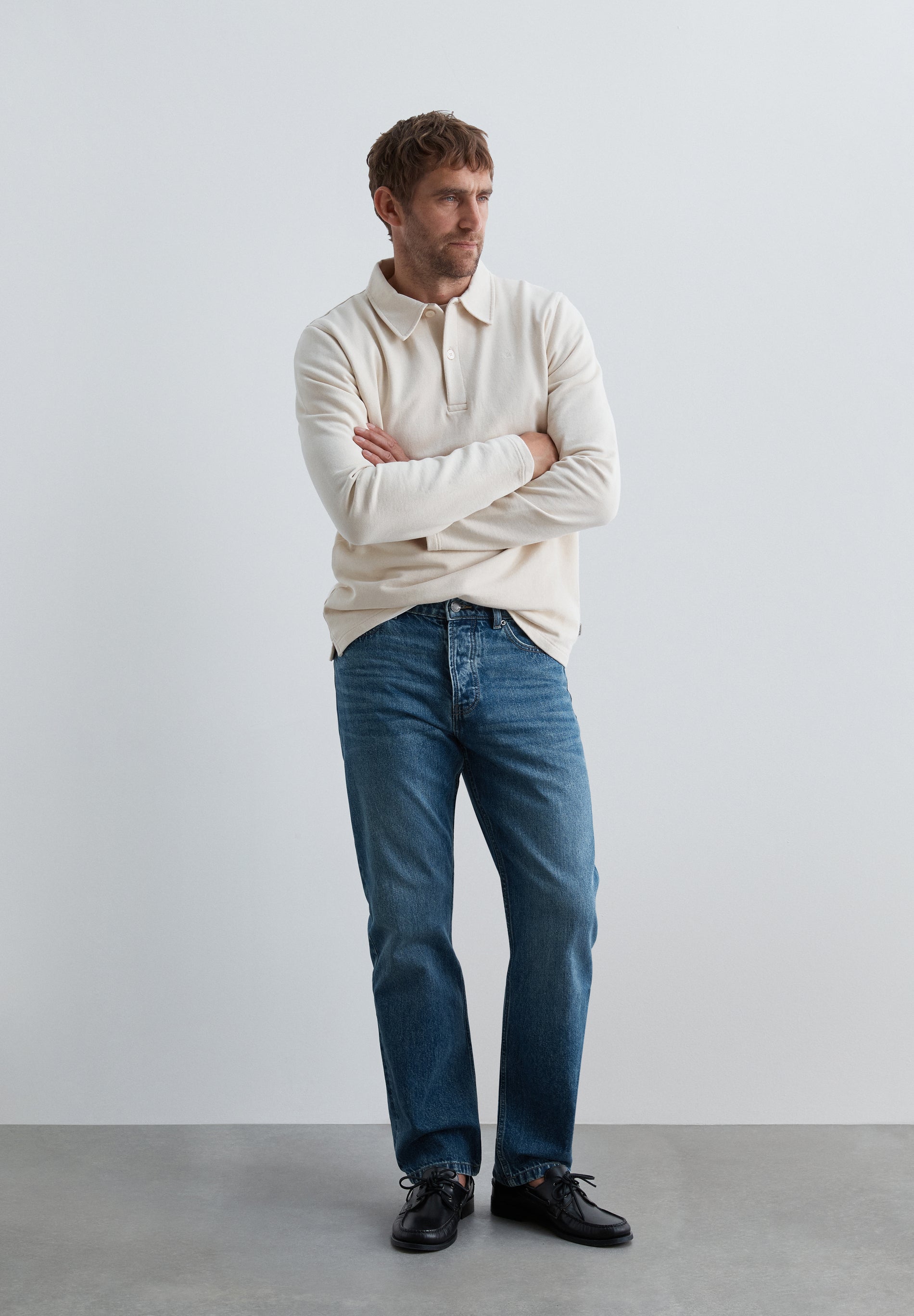 SUDADERA CUELLO POLO