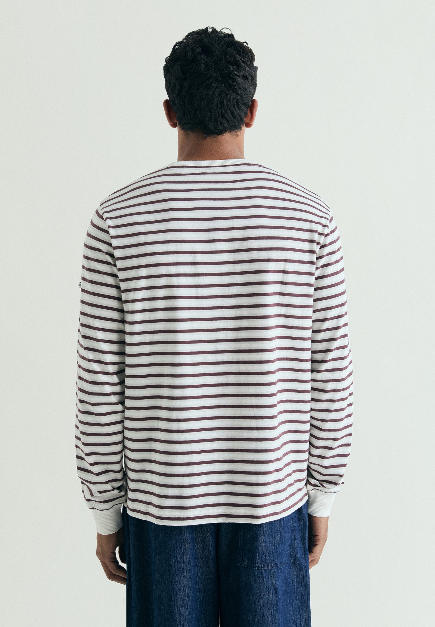 CAMISETA RAYAS MANGA LARGA