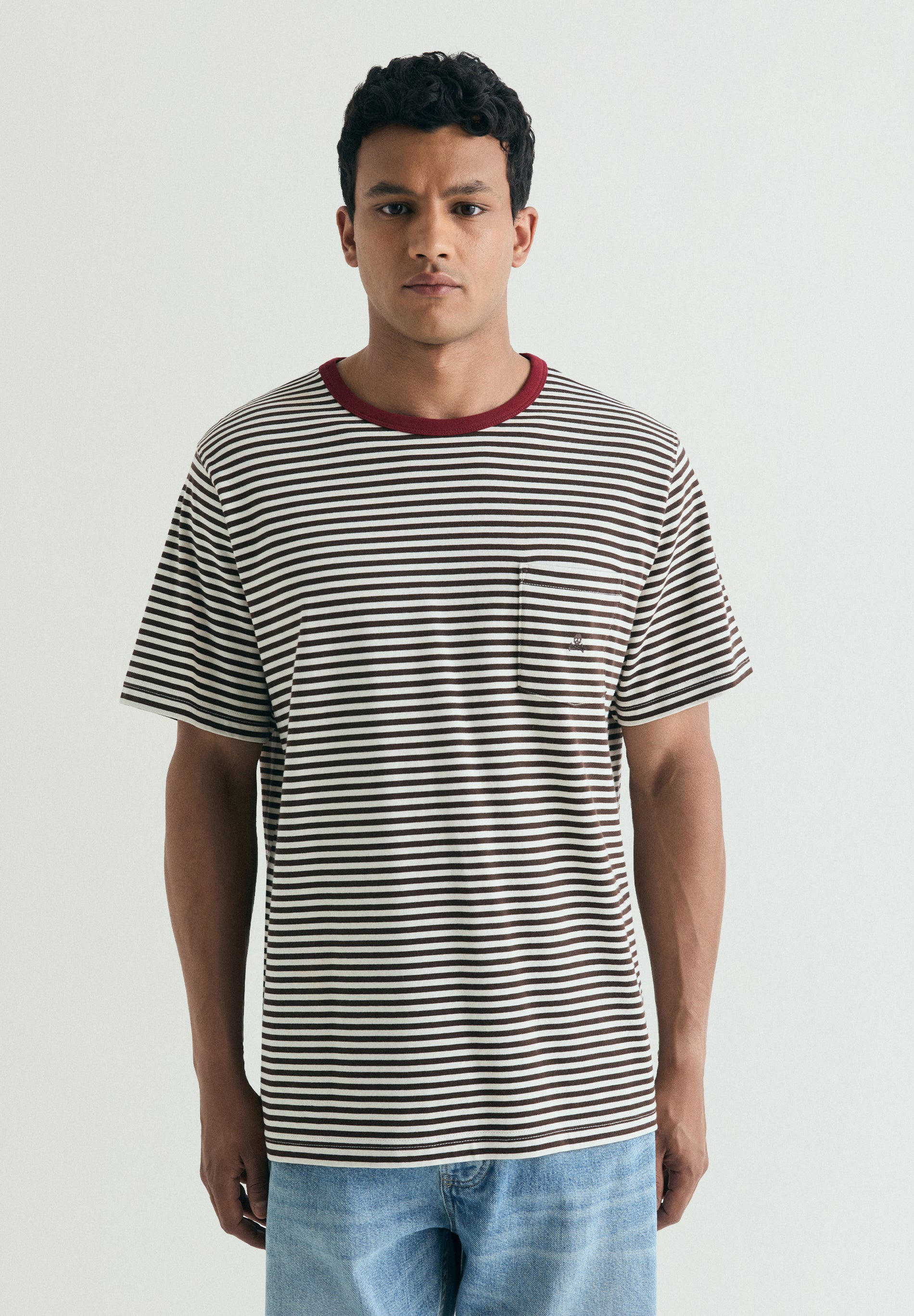 CAMISETA RAYAS BOLSILLO